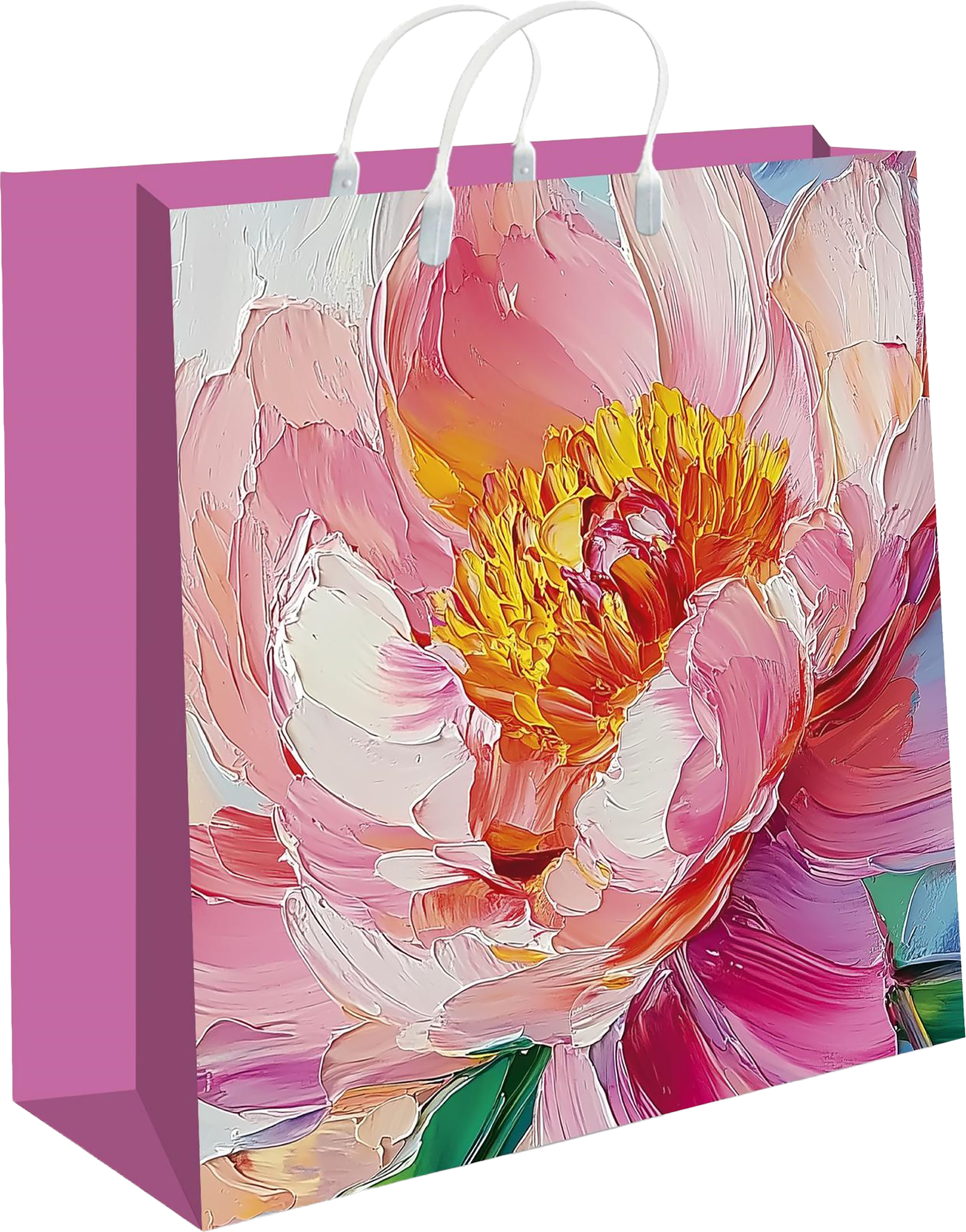 Изображение товара Пластиковая сумка АРТ ДИЗАЙН large для подарков и хранения 183808/94