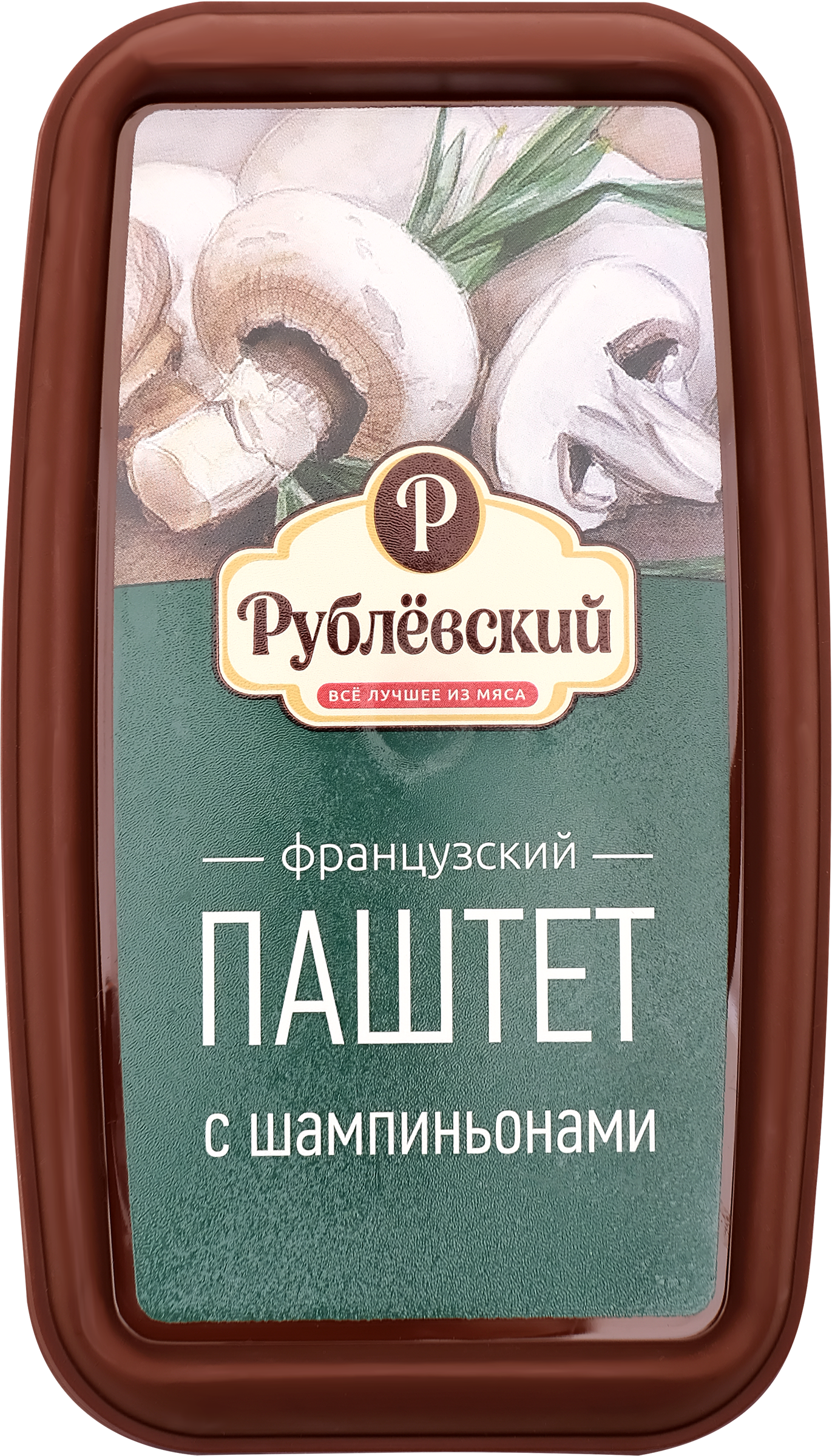 Изображение товара Паштет РУБЛЁВСКИЙ Французский с шампиньонами, 175г