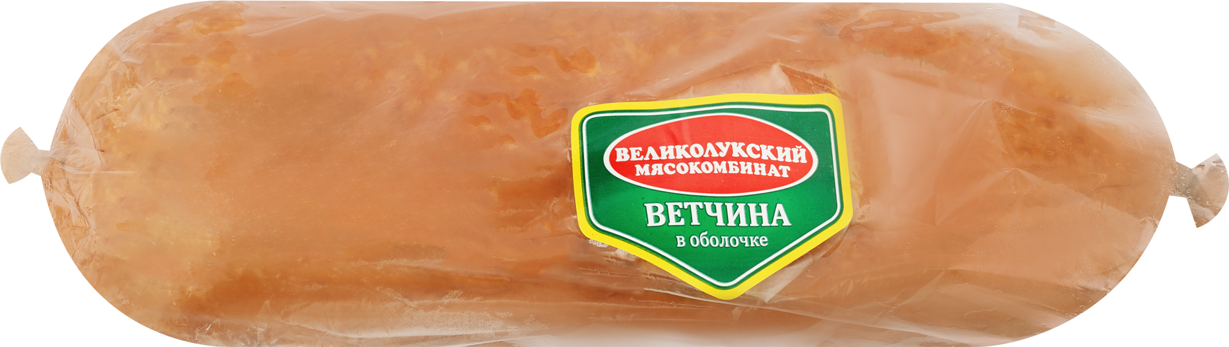 Изображение товара Ветчина МК ВЕЛИКОЛУКСКИЙ категория Б вареная из свинины 875.99 рублей