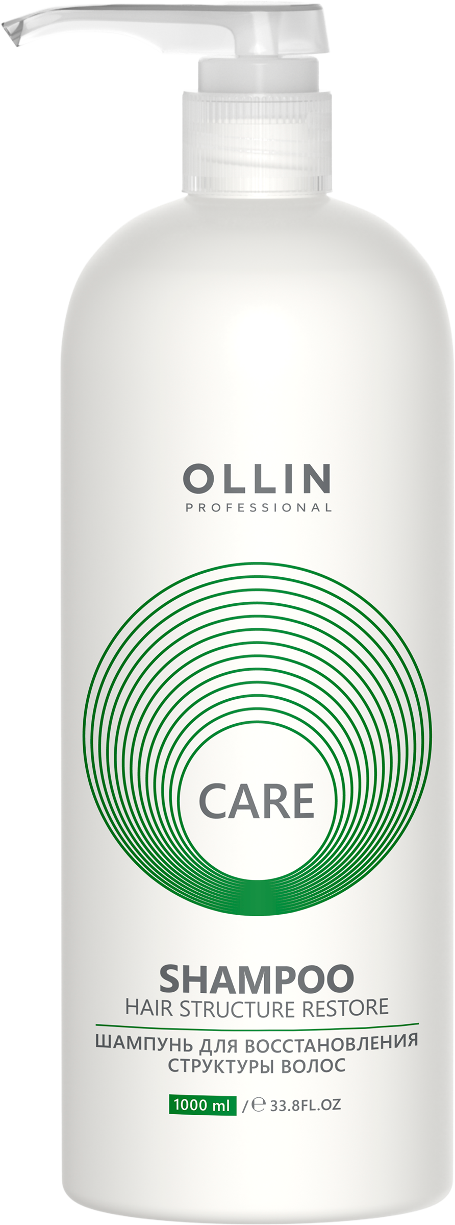 Изображение товара Шампунь для волос OLLIN Care для восстановления структуры 1л