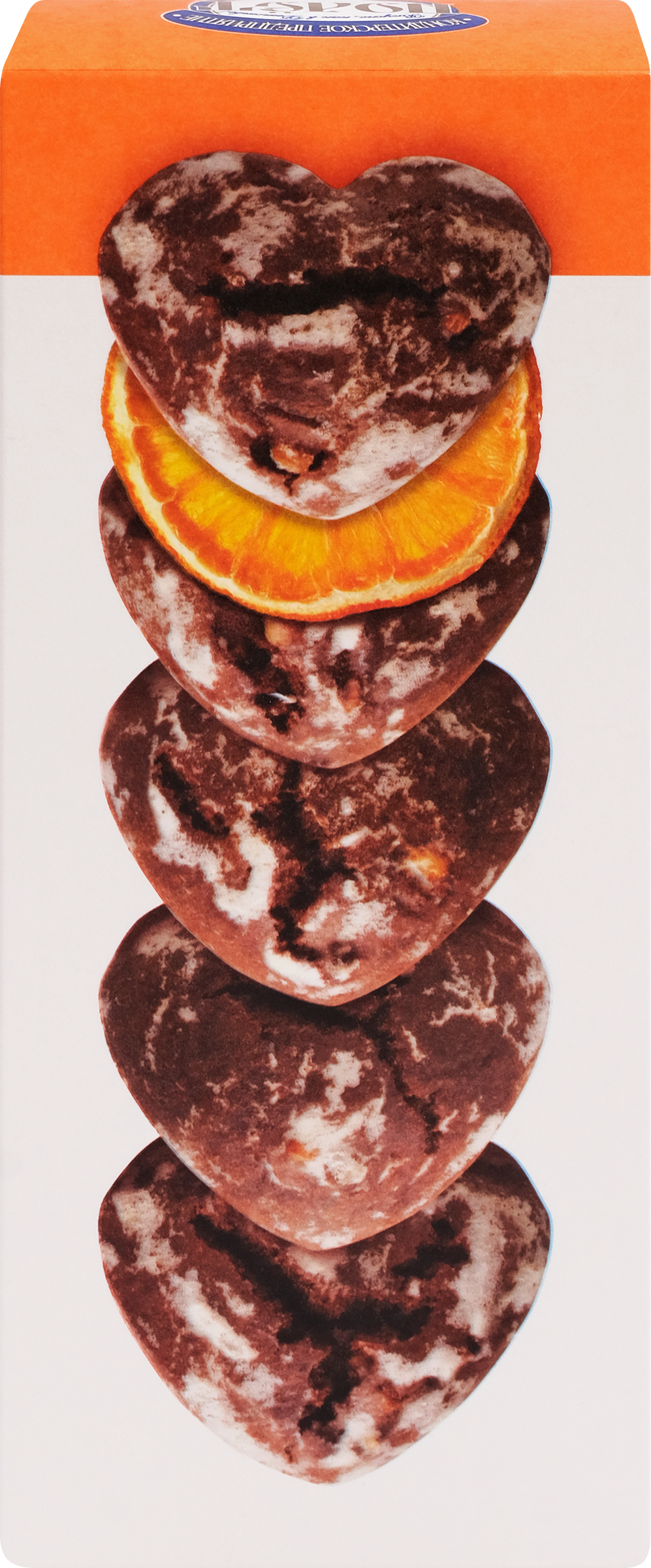 Изображение товара Пряники КП ПОЛЕТ шоколадные с апельсином 250г