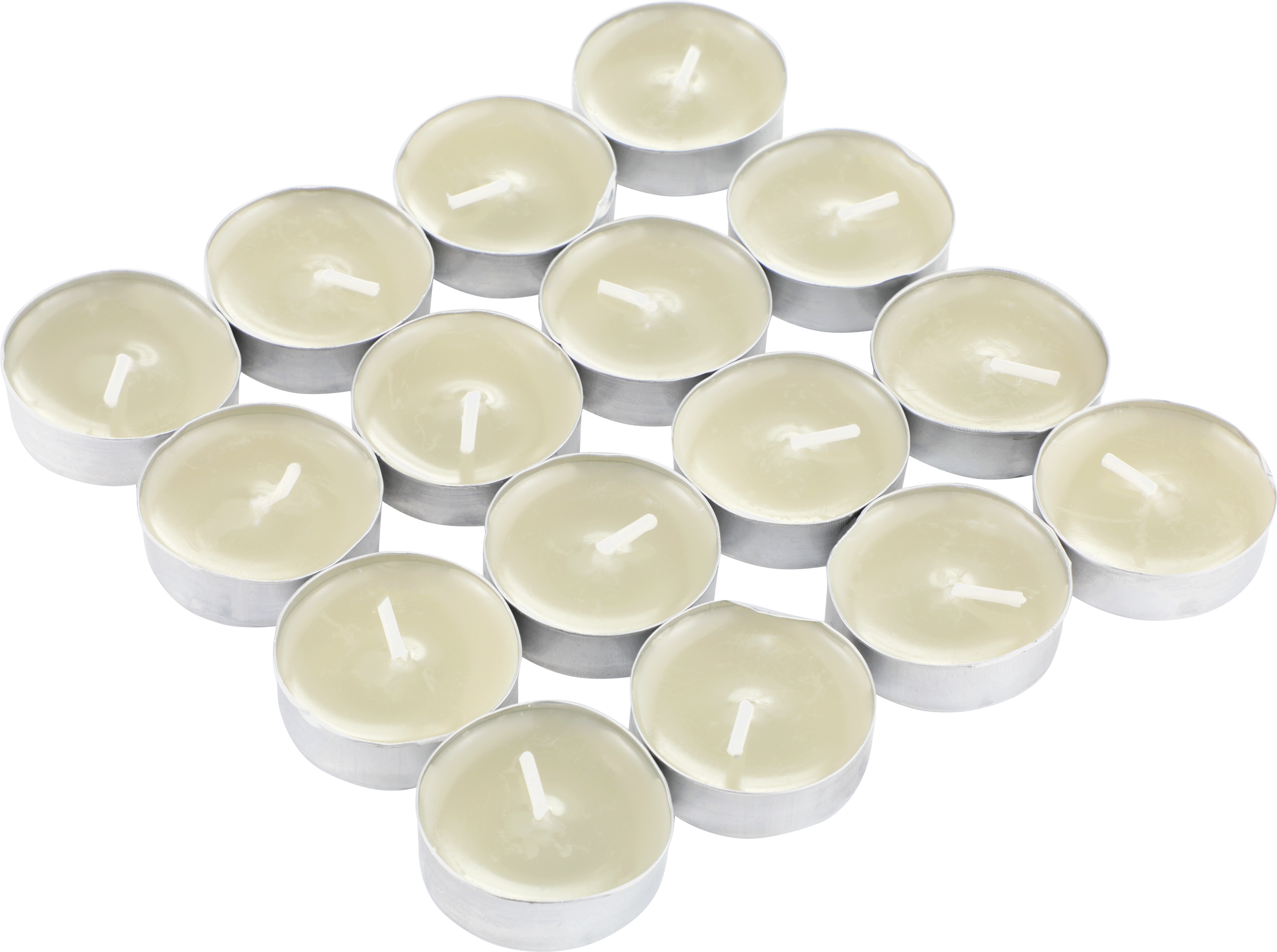 Изображение товара Свечи чайные 365 ДНЕЙ белый 30 шт для декора и уюта