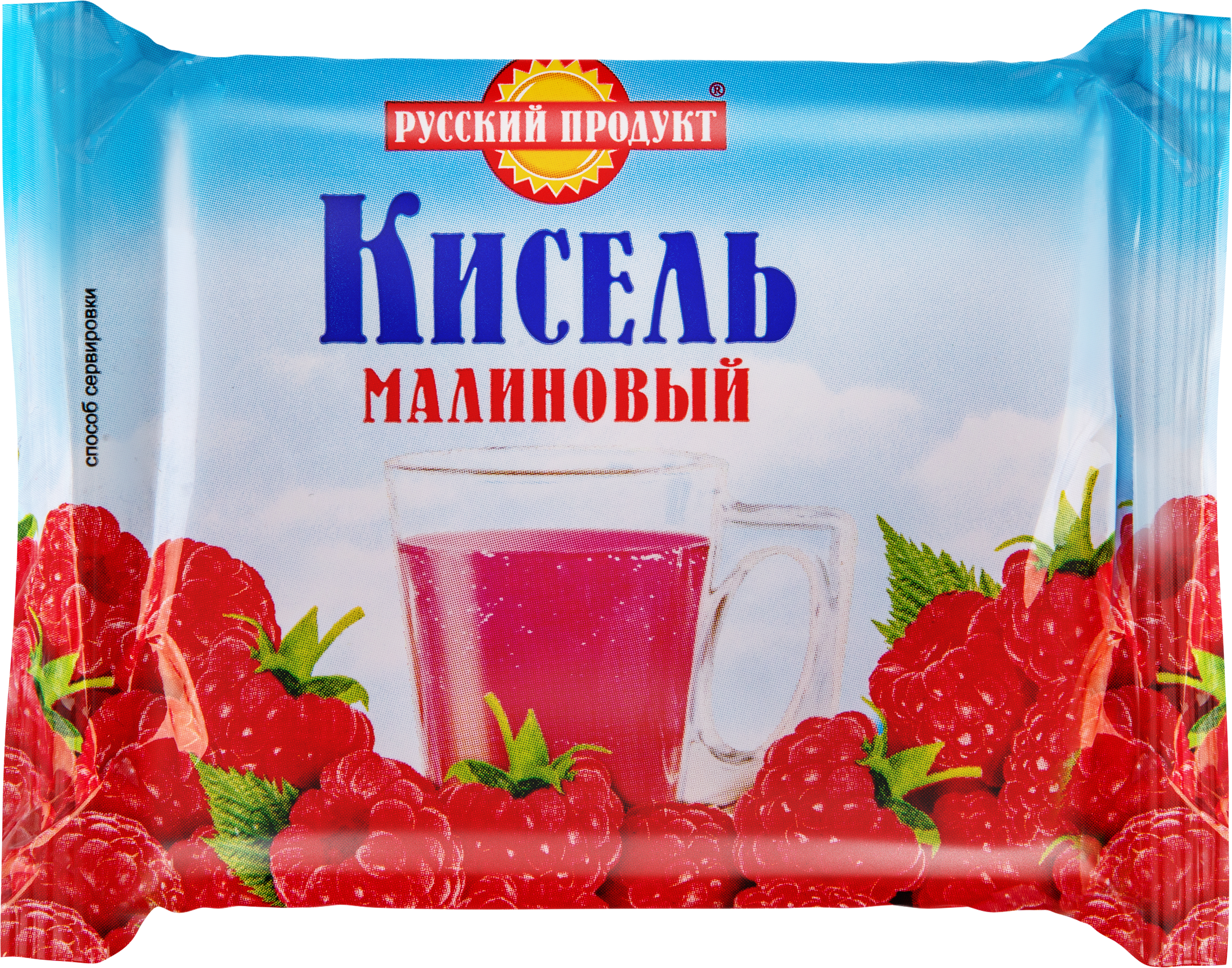 Изображение товара Кисель брикетированный РУССКИЙ ПРОДУКТ Малиновый, 190г