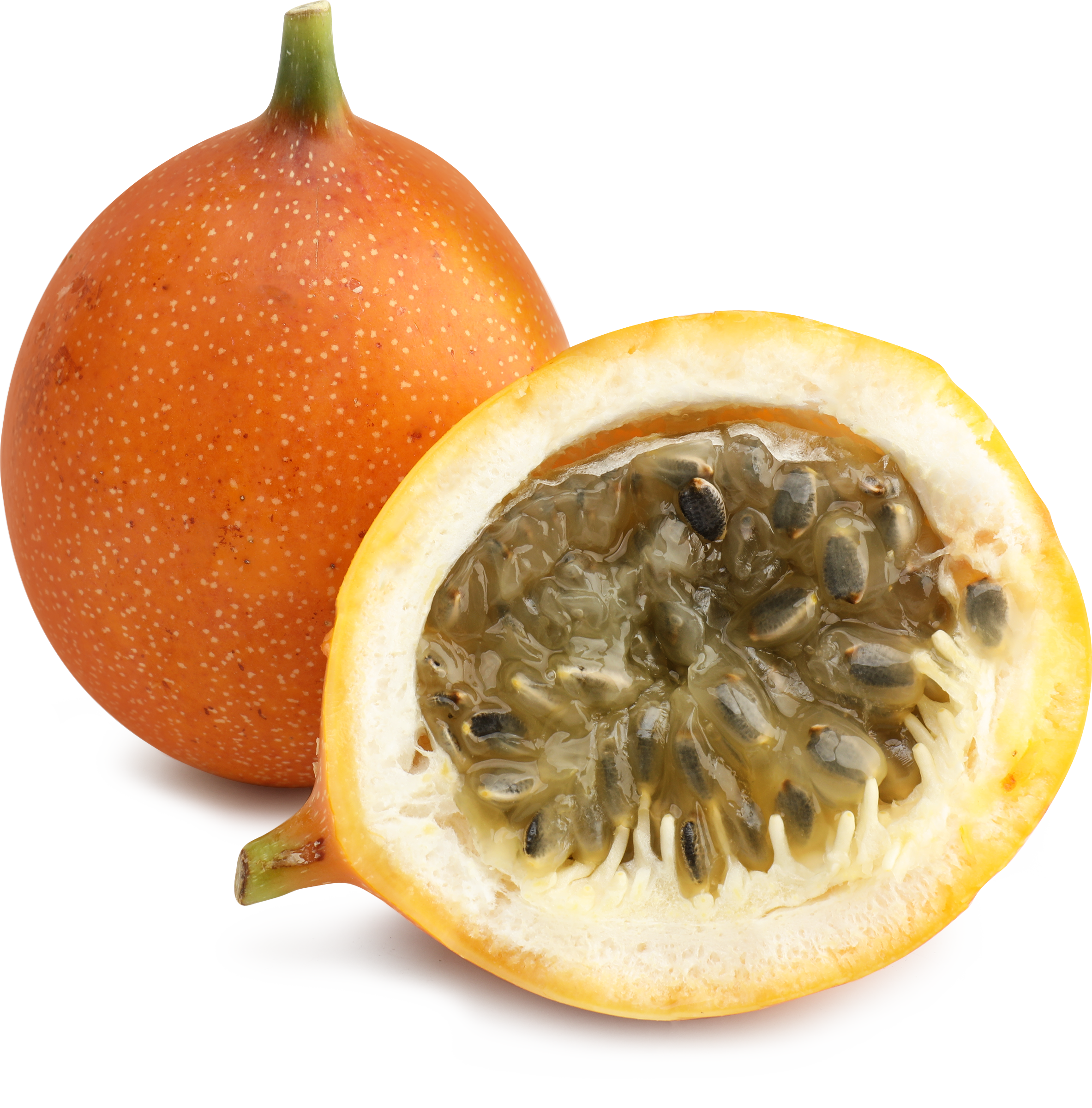 Изображение товара Гранадилла - экзотический желтый фрукт весом 100-150 г, свежий и сочный