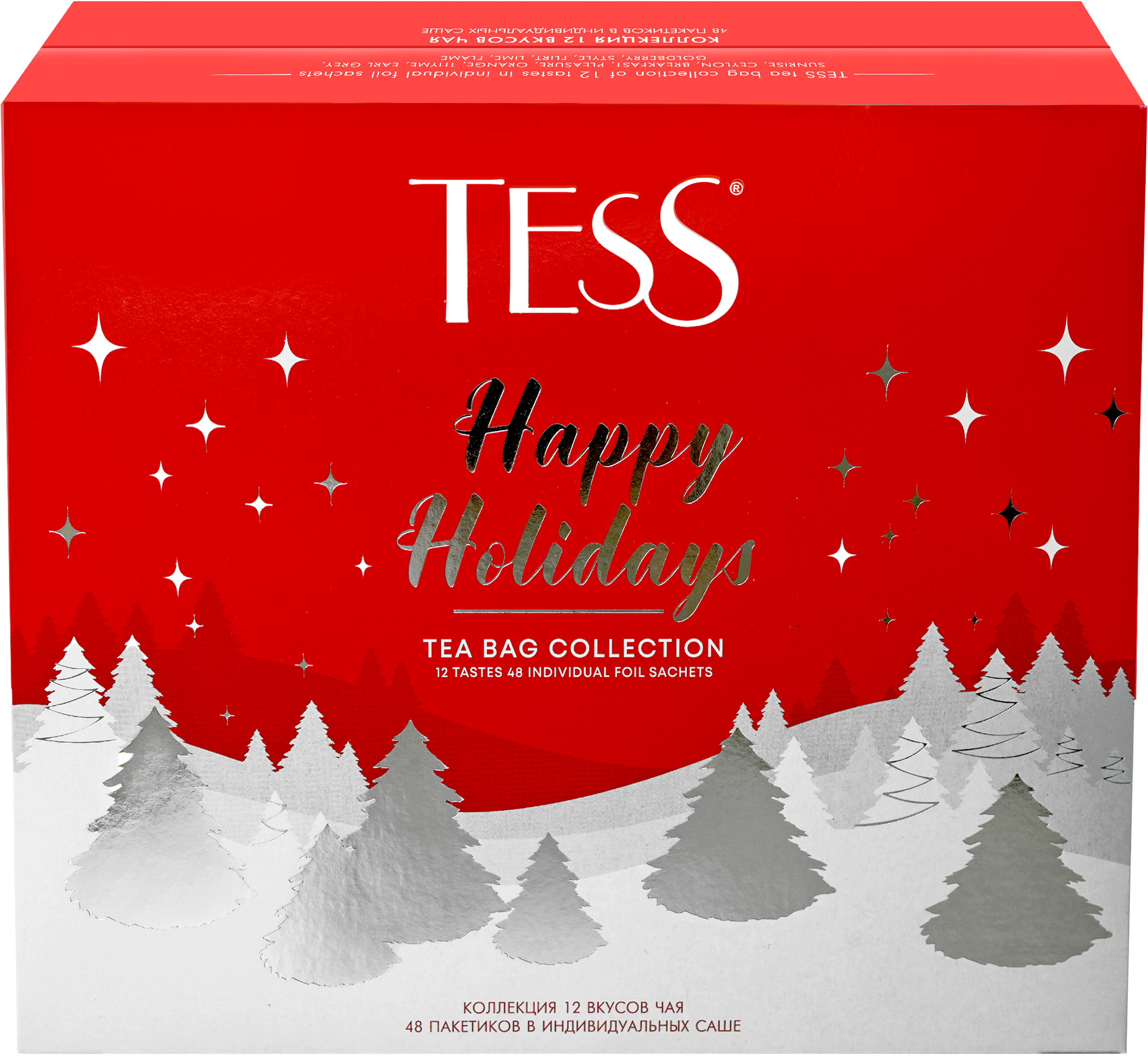 Изображение товара Микс чайный TESS Эксклюзивная коллекция чая и чайного напитка 12 видов, 81г