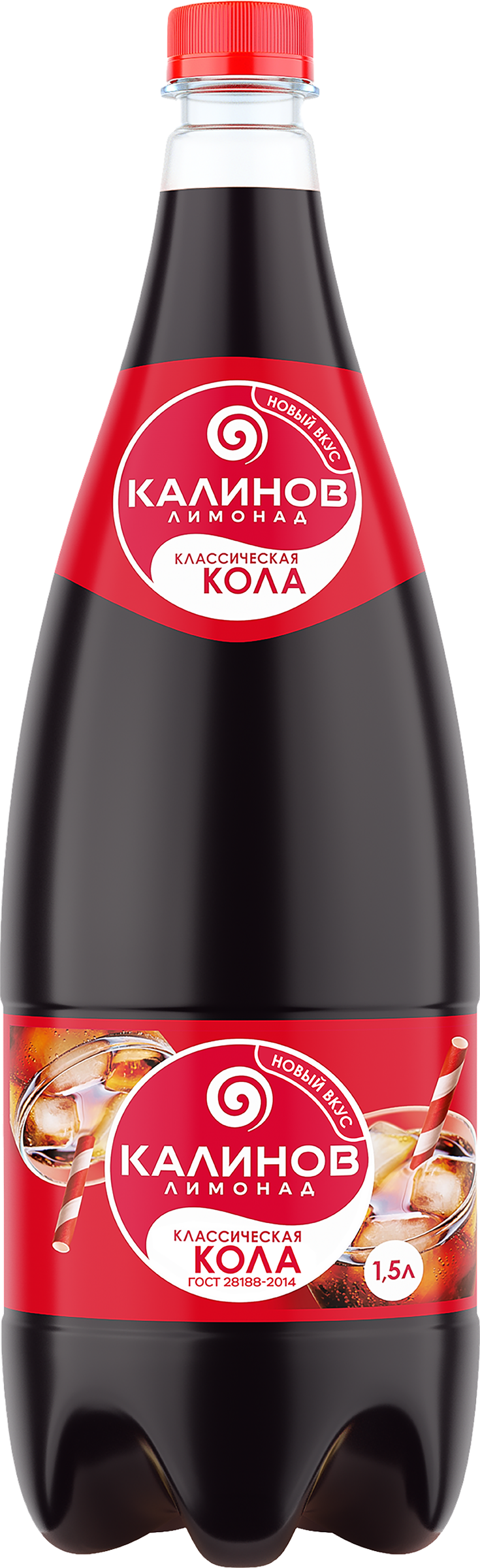 Изображение товара Напиток КАЛИНОВ Лимонад Классическая кола газированный, 1.5л