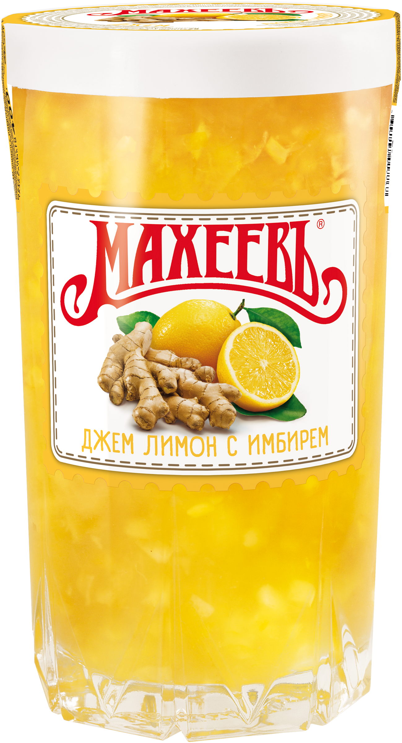 Изображение товара Джем МАХЕЕВЪ Лимон с имбирем, 400г