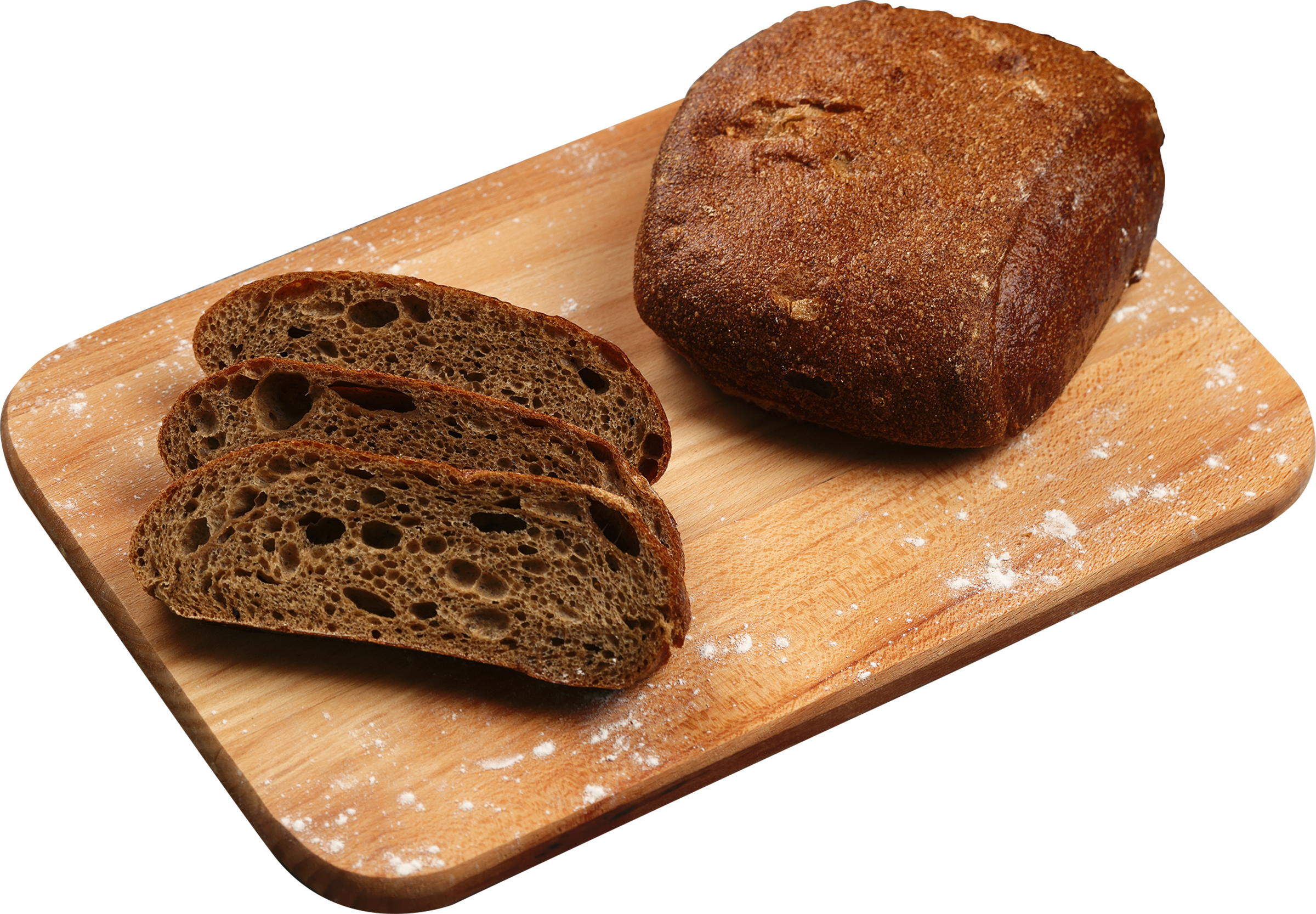 Изображение товара Хлеб ржаной ЛЕНТА FRESH Чиабатта на закваске, 250г