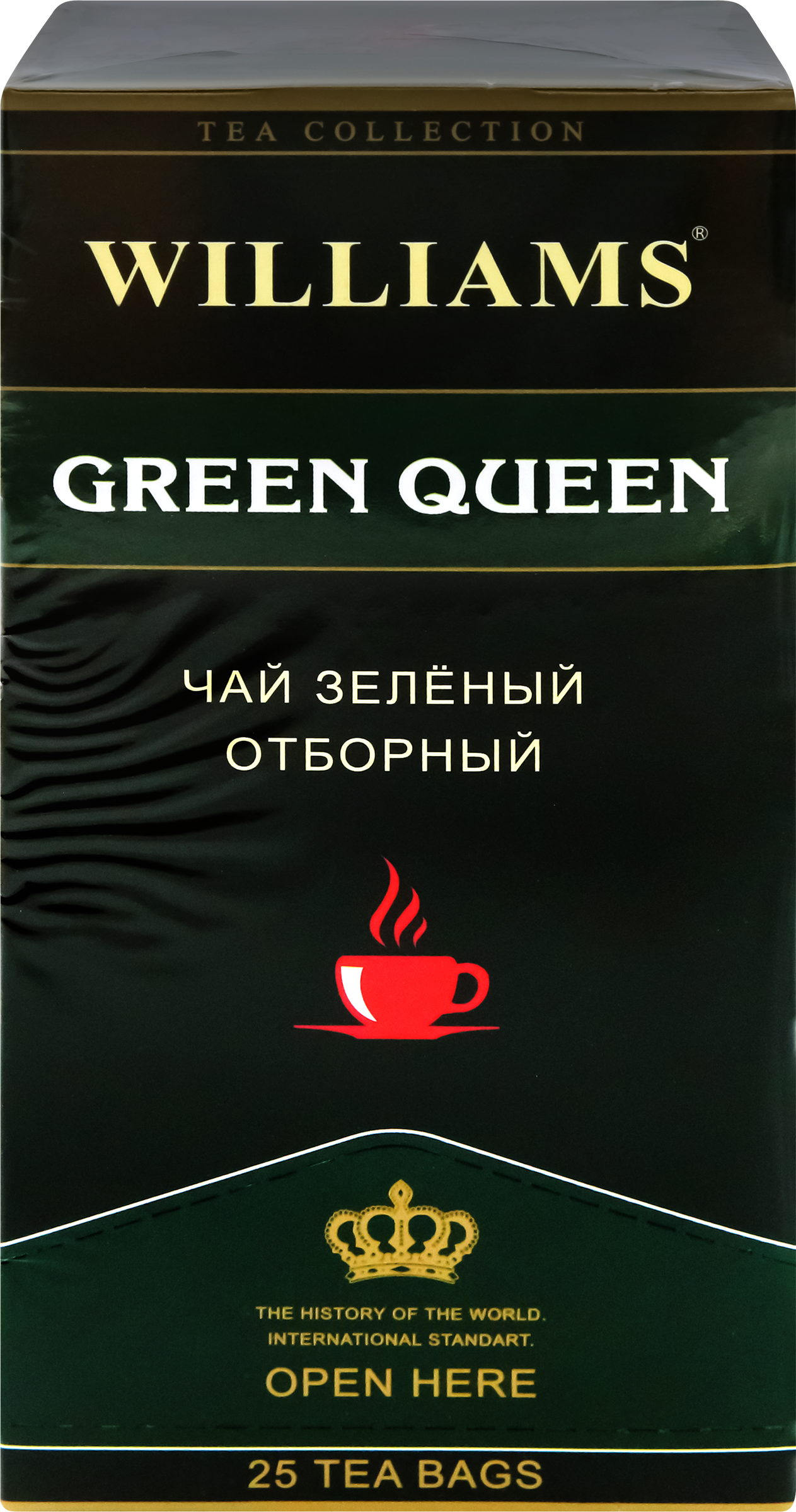 Изображение товара Чай зеленый WILLIAMS Green queen, 25пак