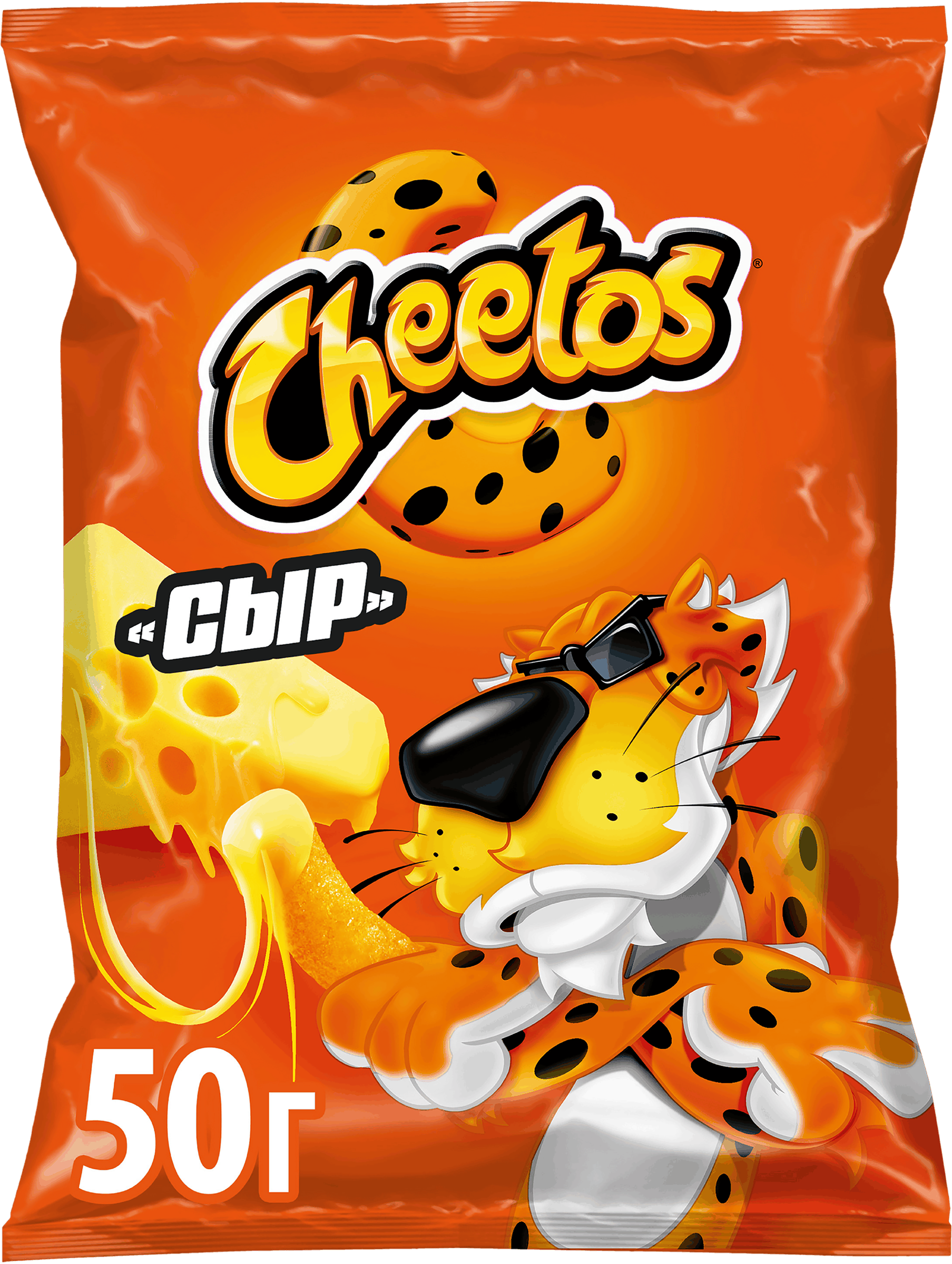 Изображение товара Снеки кукурузные CHEETOS Сыр 50г вкусный и хрустящий перекус
