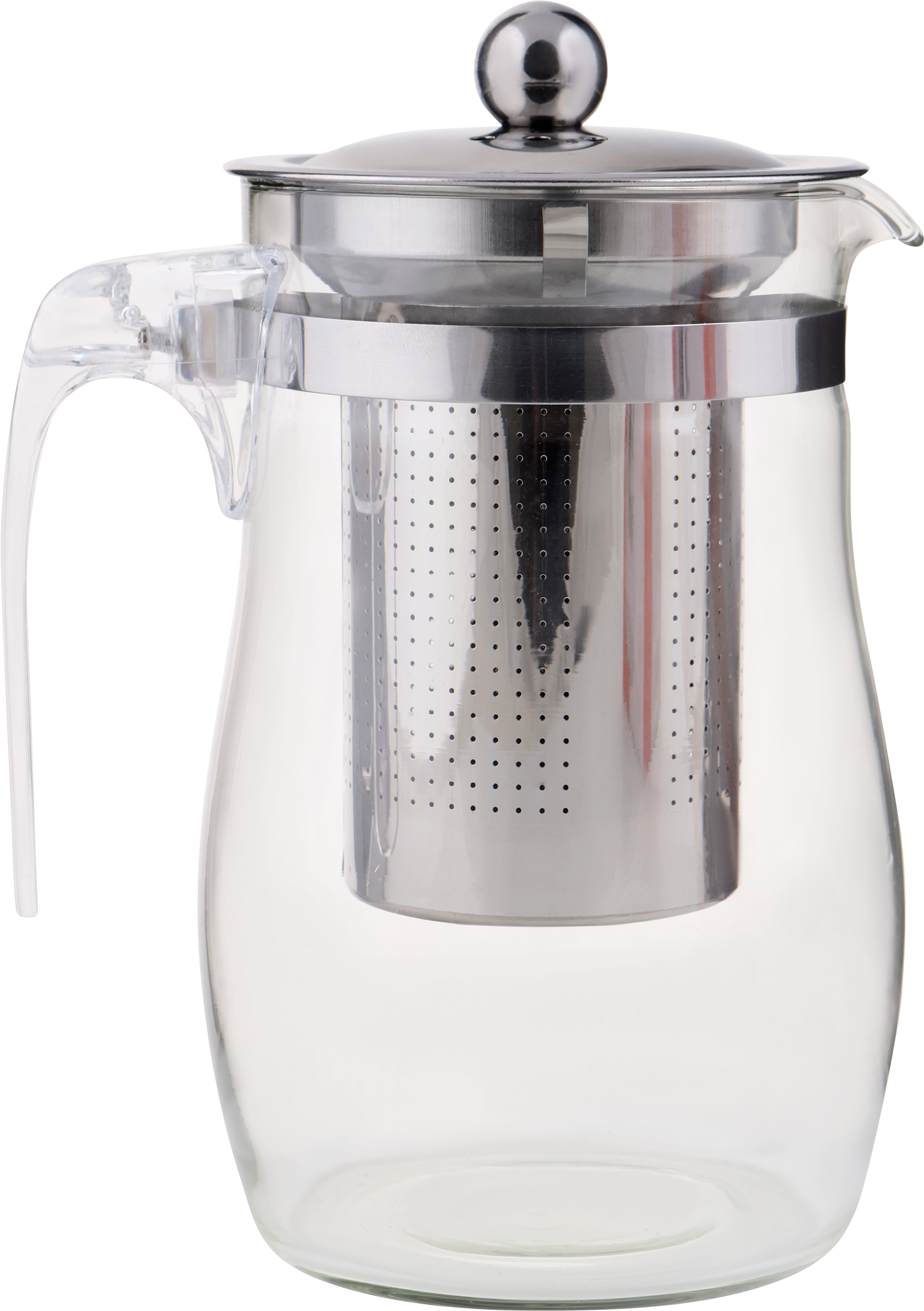 Изображение товара Заварочный чайник HOMECLUB Story из стекла и нержавейки 750 мл