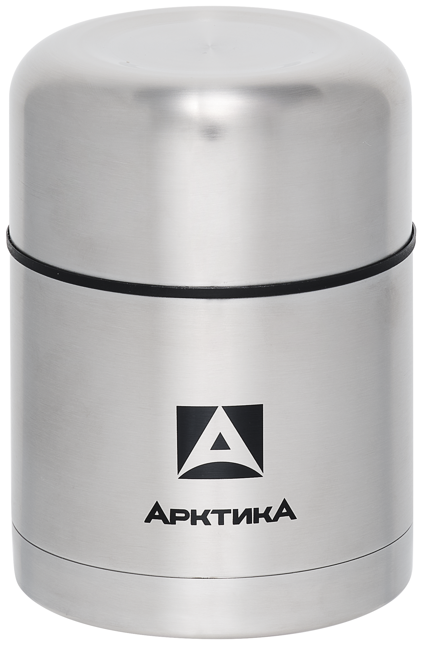 Изображение товара Термос вакуумный АРКТИКА 500мл с широким горлом серебристый