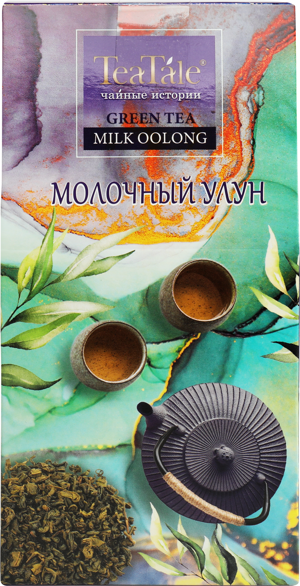 Изображение товара Чай зеленый TEATALE Молочный Улун китайский, листовой, 100г