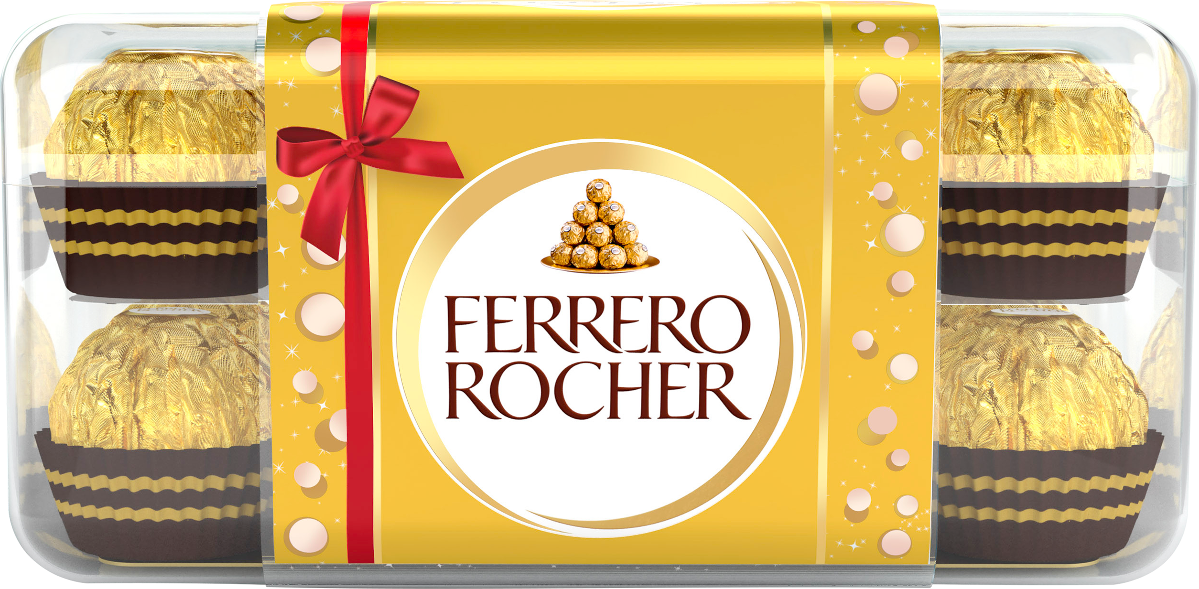 Изображение товара Конфеты FERRERO ROCHER молочный шоколад с орехами 200г