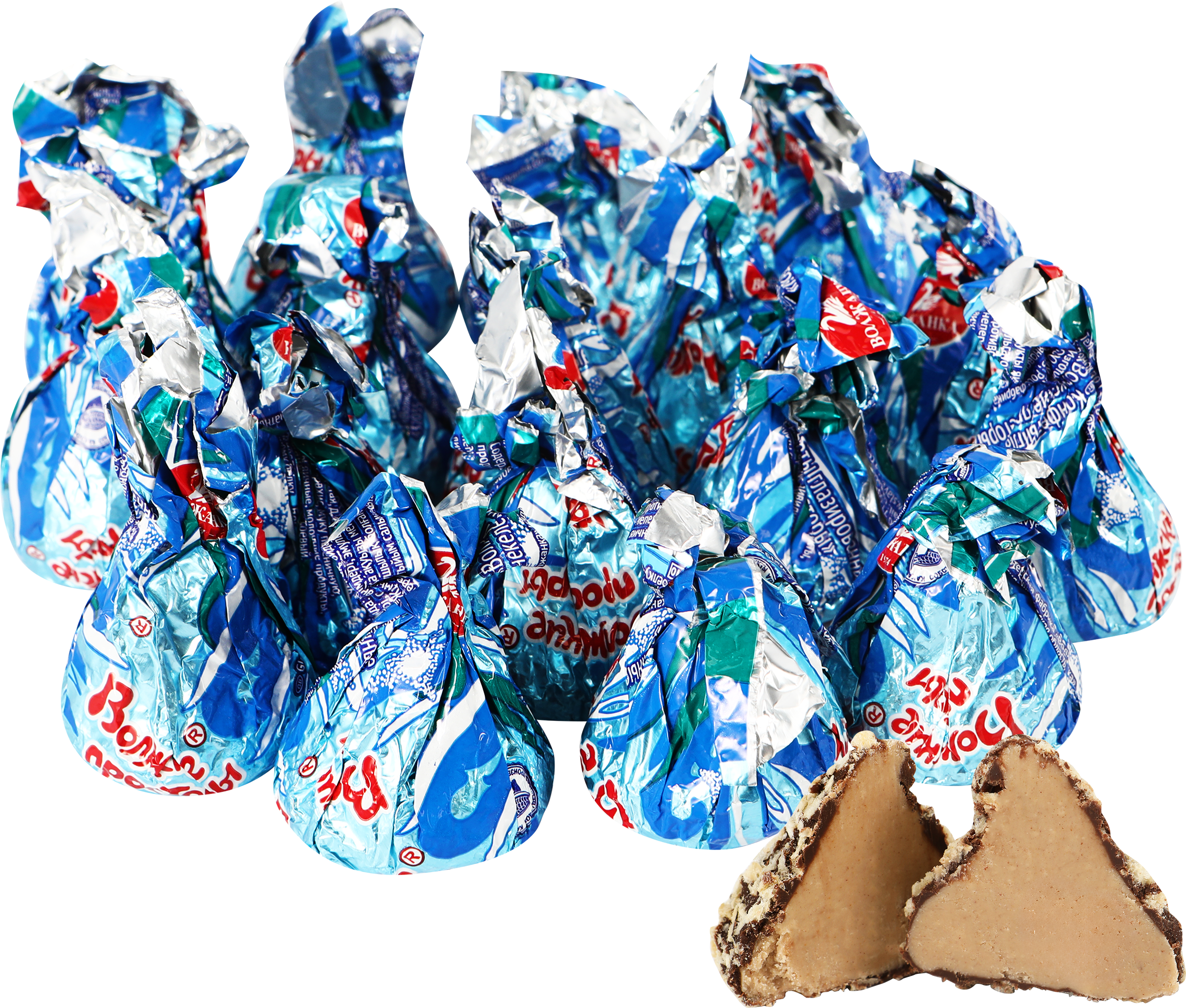 Изображение товара Конфеты СЛАВЯНКА Волжские просторы глазированные, весовые