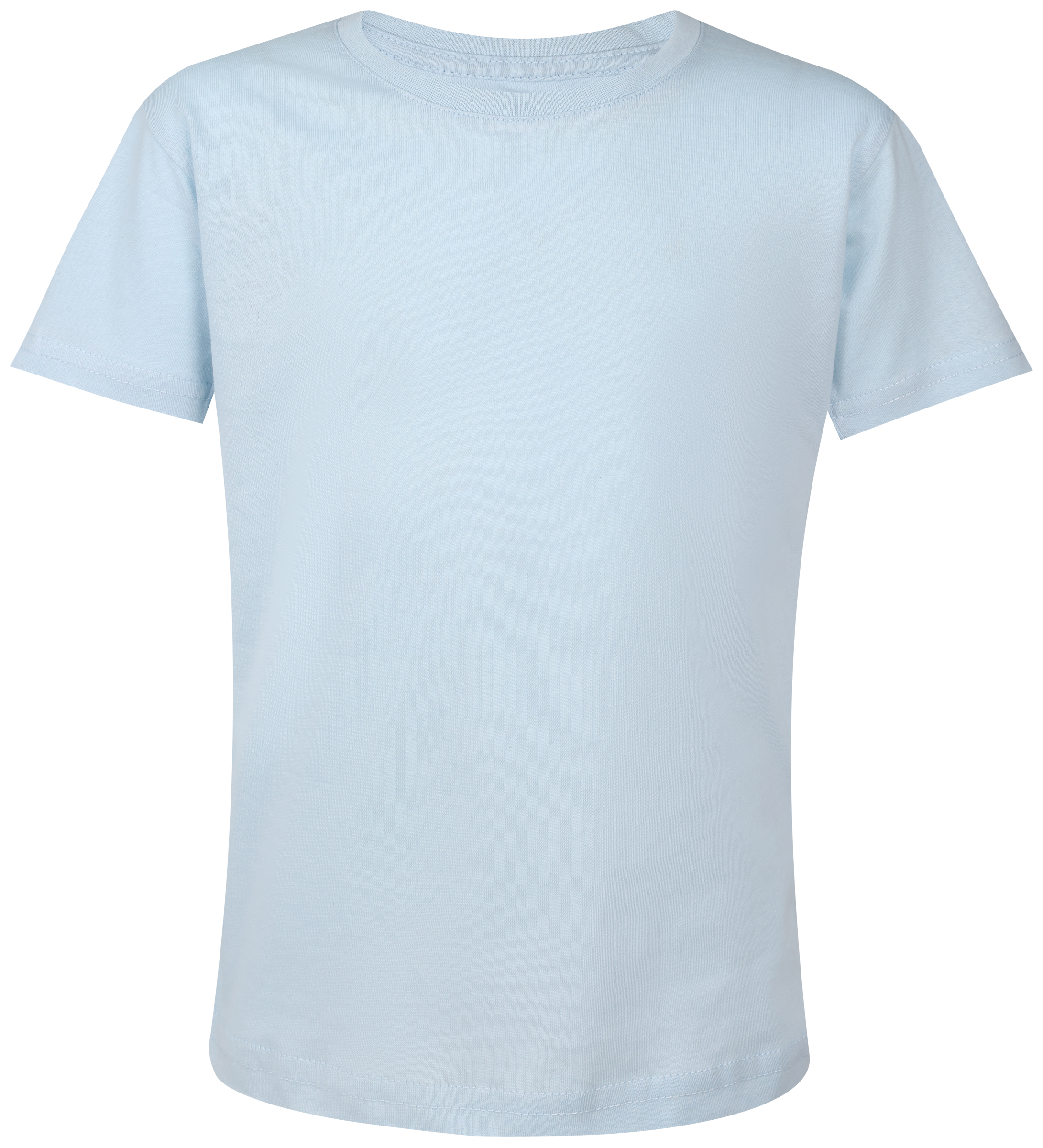 Изображение товара Детская футболка INWIN Kids голубая, хлопок для детей дошкольного и школьного возраста