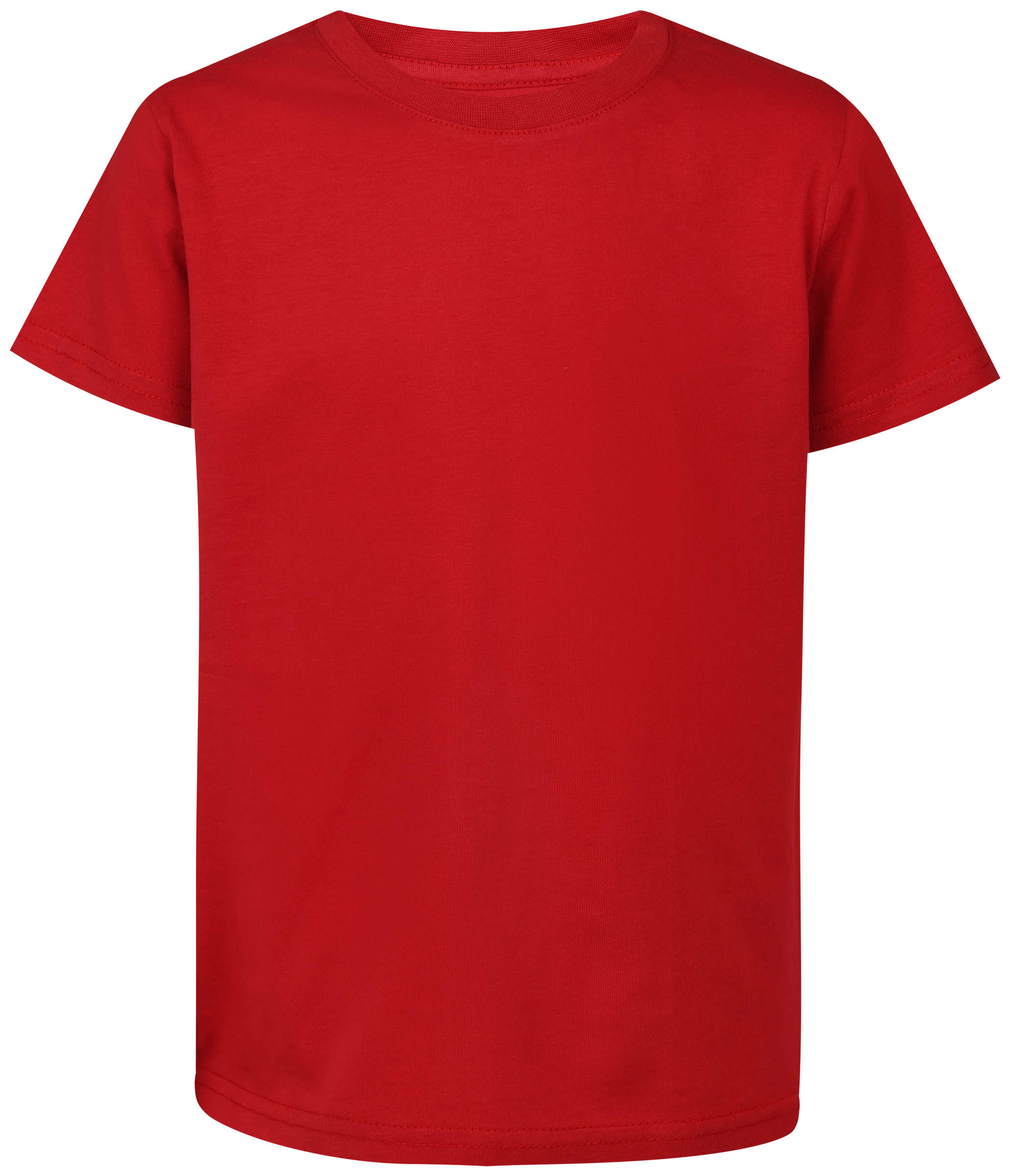 Изображение товара Детская футболка INWIN Kids красная 98-164 короткий рукав хлопок