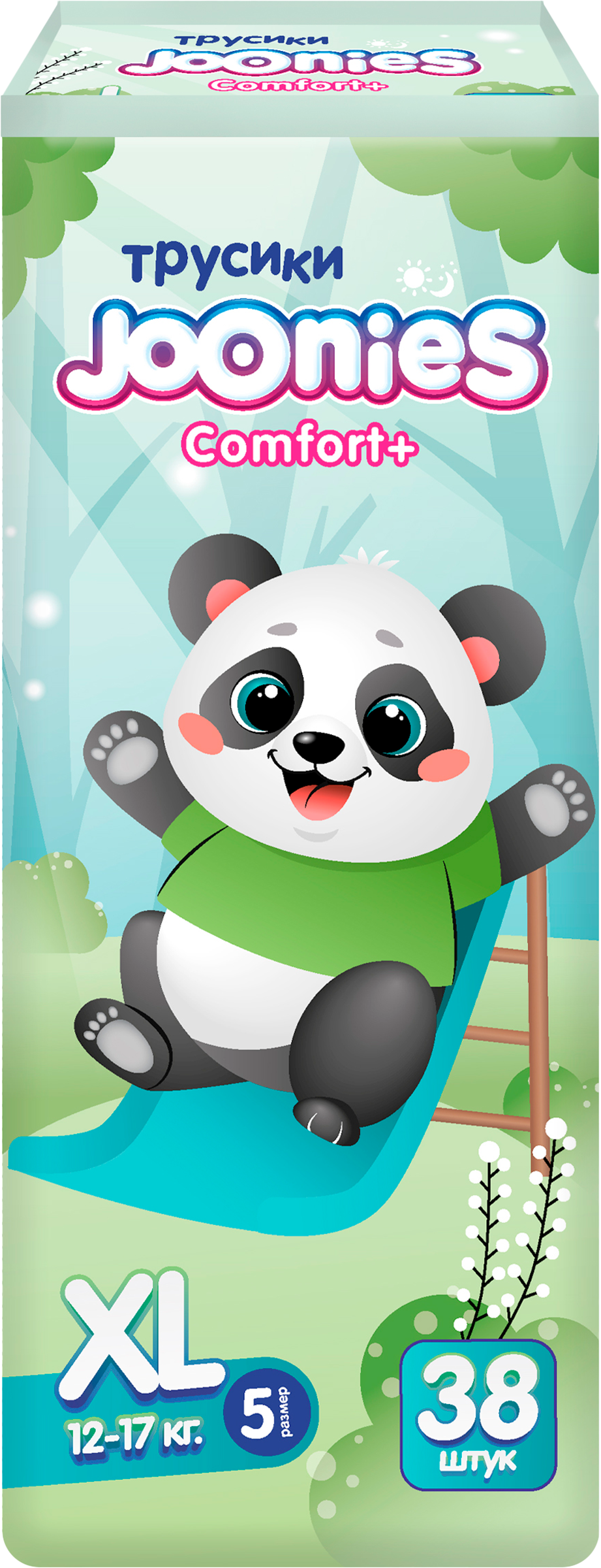 Изображение товара Подгузники-трусики JOONIES Comfort XL 12-17кг 38шт для детей