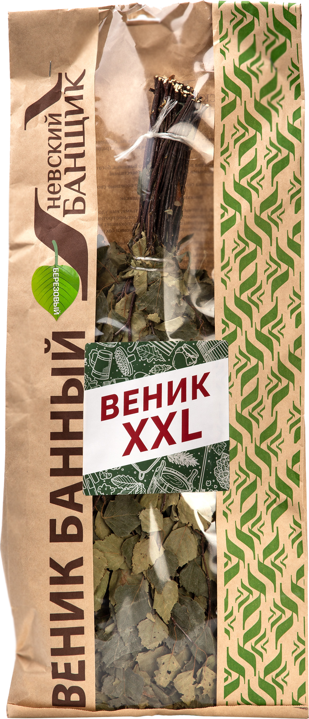 Изображение товара Веник банный НЕВСКИЙ БАНЩИК березовый XXL