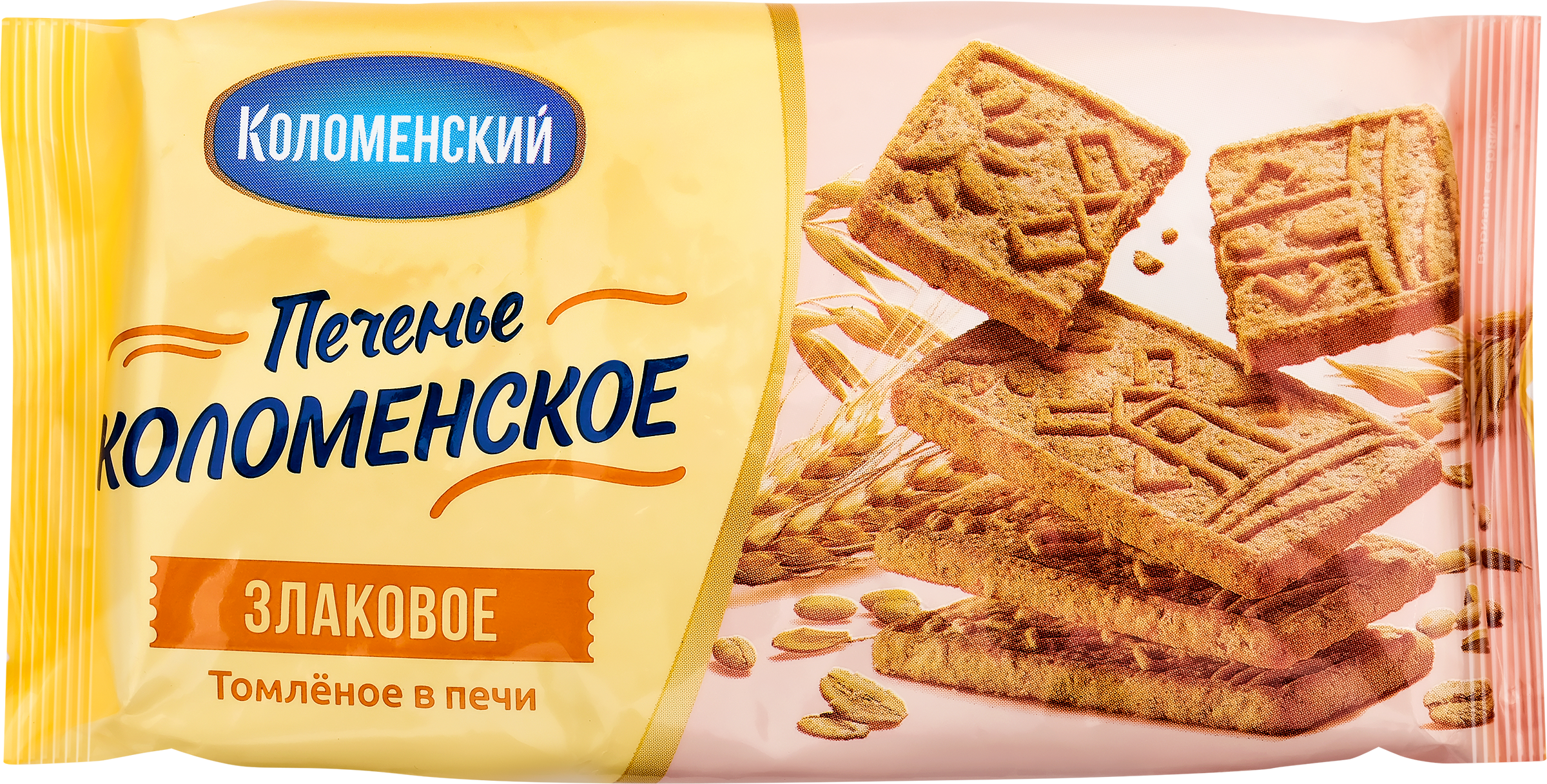 Изображение товара Печенье КОЛОМЕНСКОЕ Злаковое, 120г - Вкусное лакомство