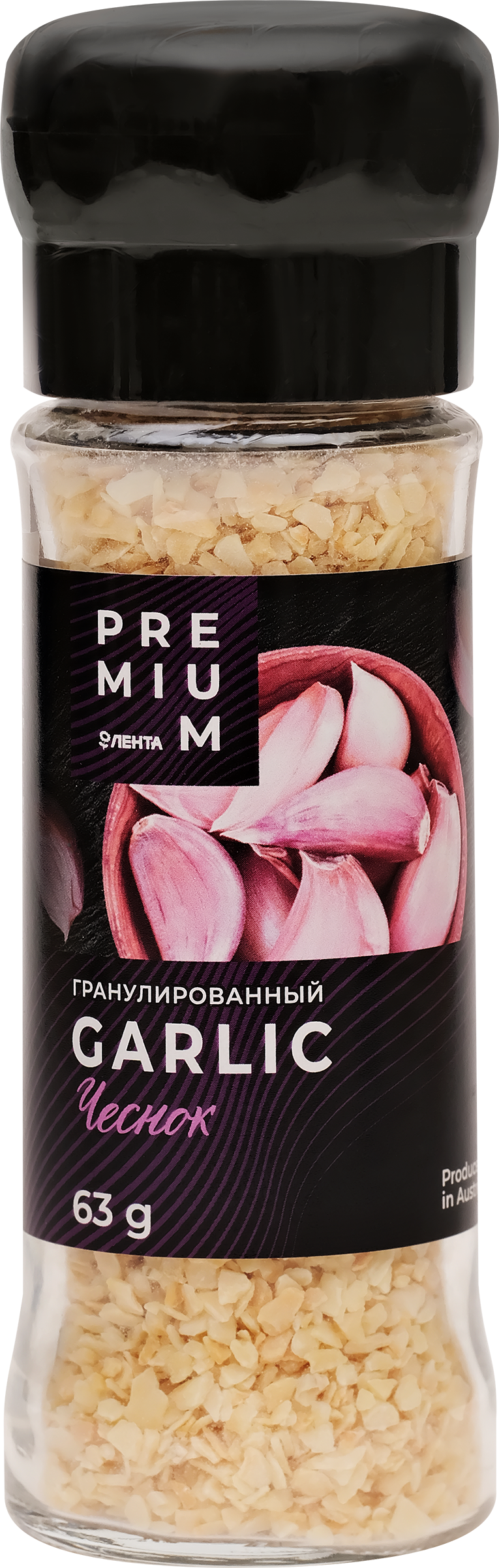 Изображение товара Чеснок ЛЕНТА PREMIUM гранулированный, мельница, 63г