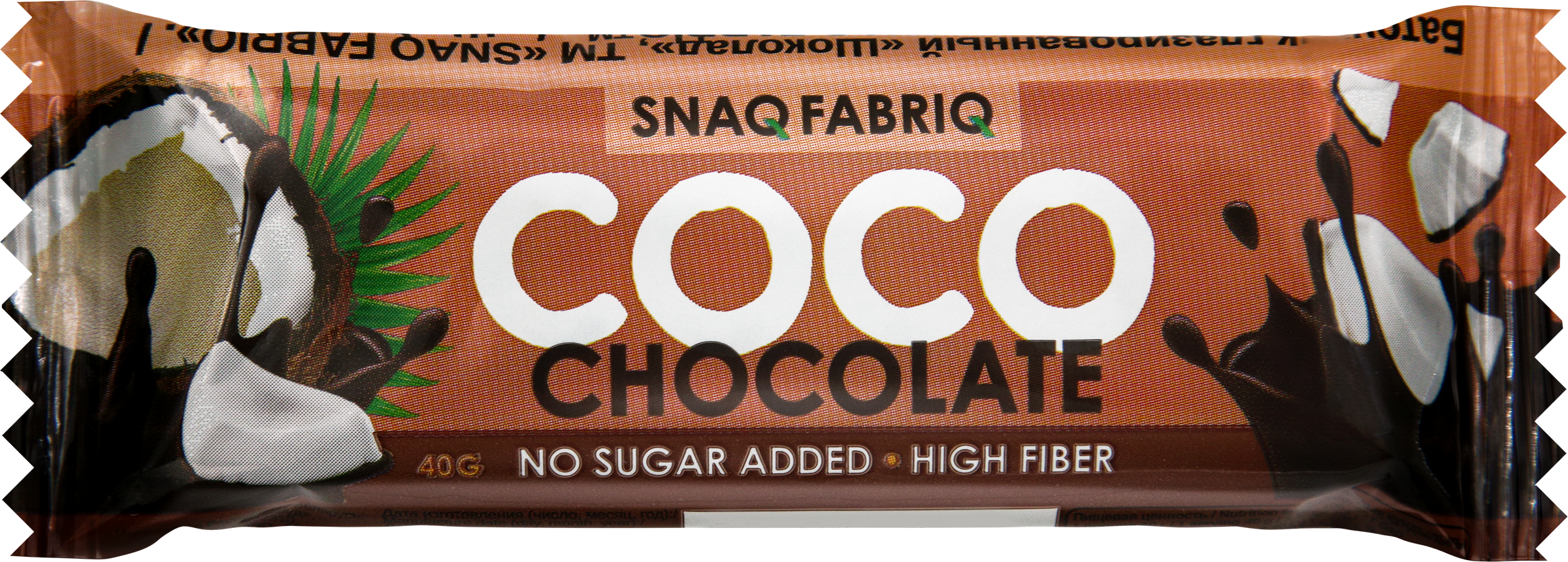 Изображение товара Батончик SNAQ FABRIQ Шоколад, глазированный, 40г