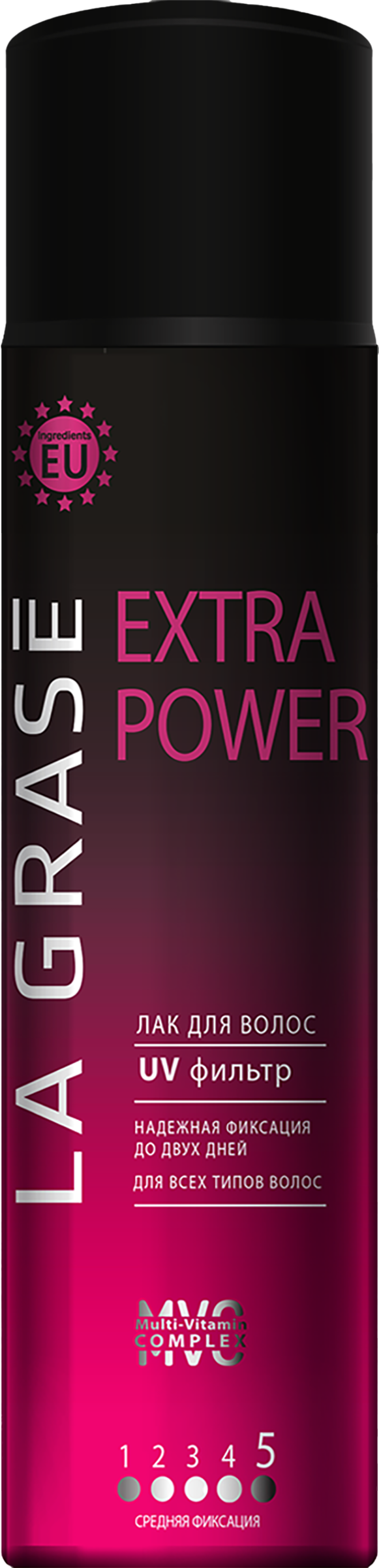 Изображение товара Лак для волос LA GRASE Extra Power, 75мл с ультрафиксацией