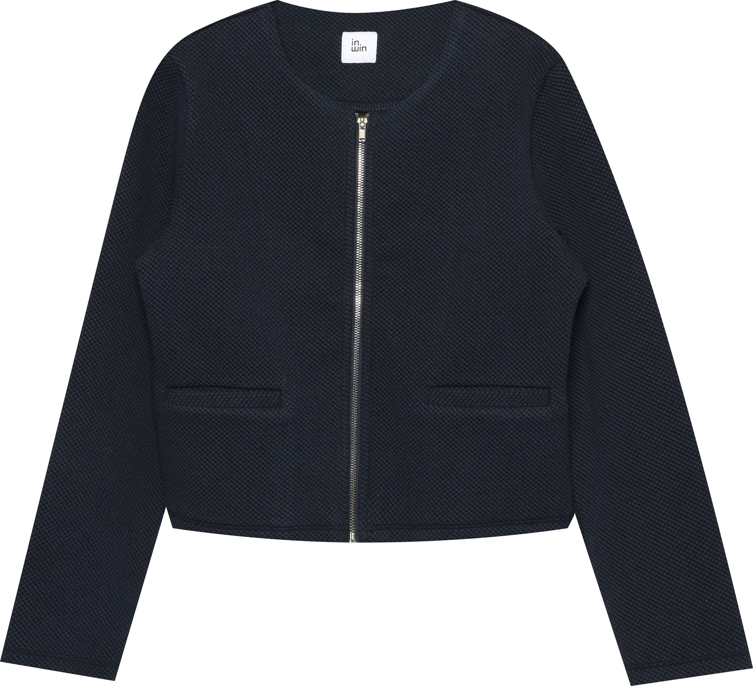 Изображение товара Кардиган для девочки INWIN Kids синий, хлопок полиэстер эластан