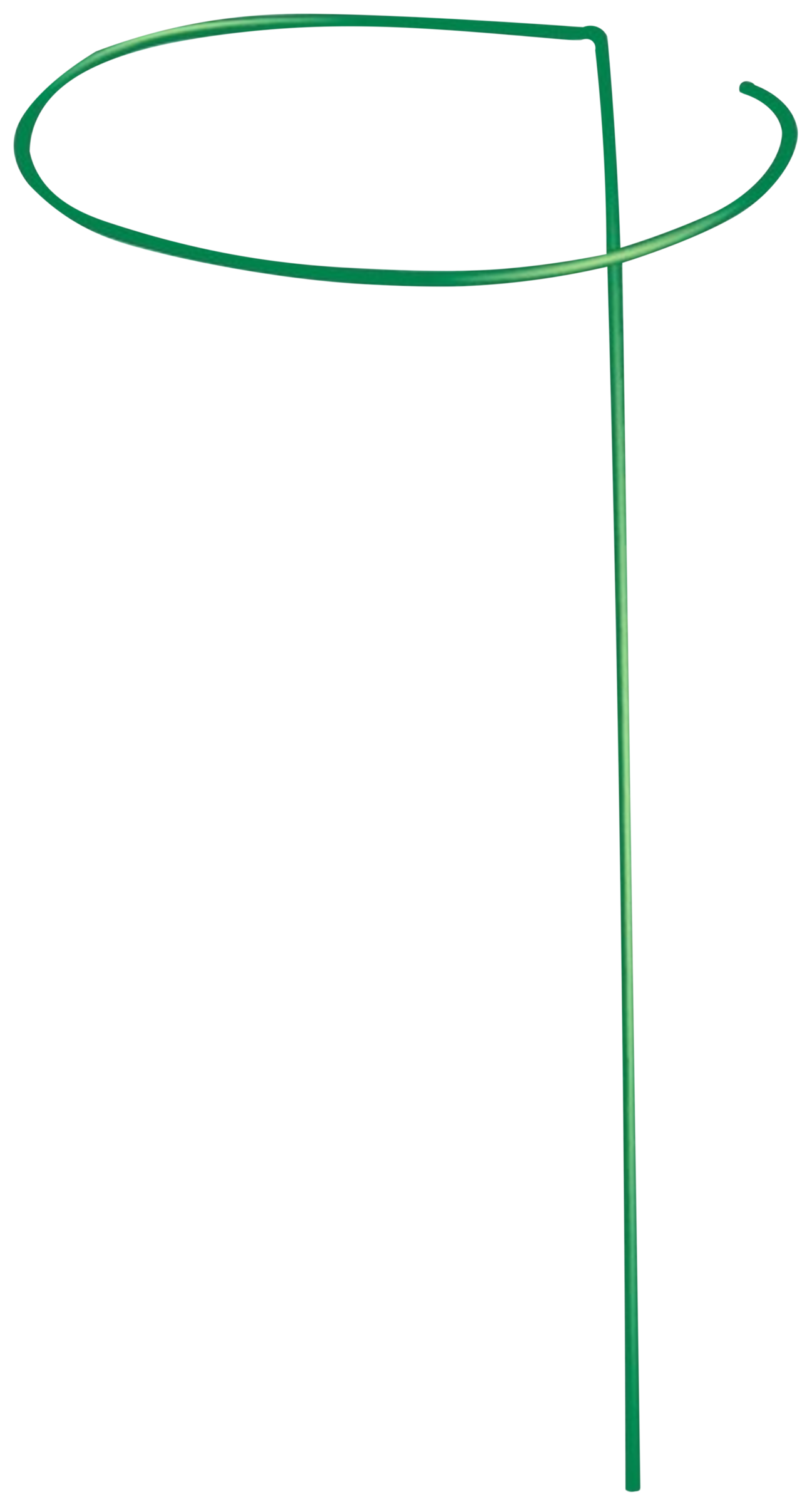 Изображение товара Опора для цветов круг d=25cм h=70см труба d=10мм, Арт. 64462