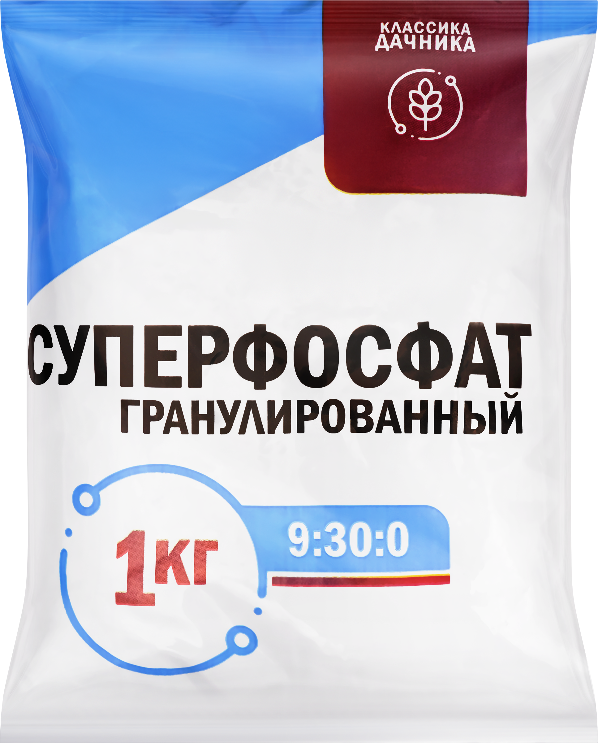 Изображение товара Удобрение минеральное Суперфосфат, гранулированное, 1кг