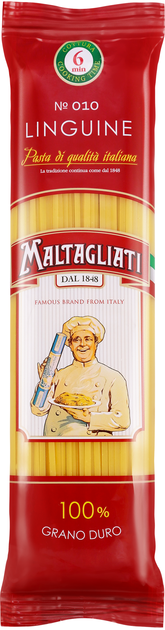 Изображение товара Макароны MALTAGLIATI Linguine № 010, 450г