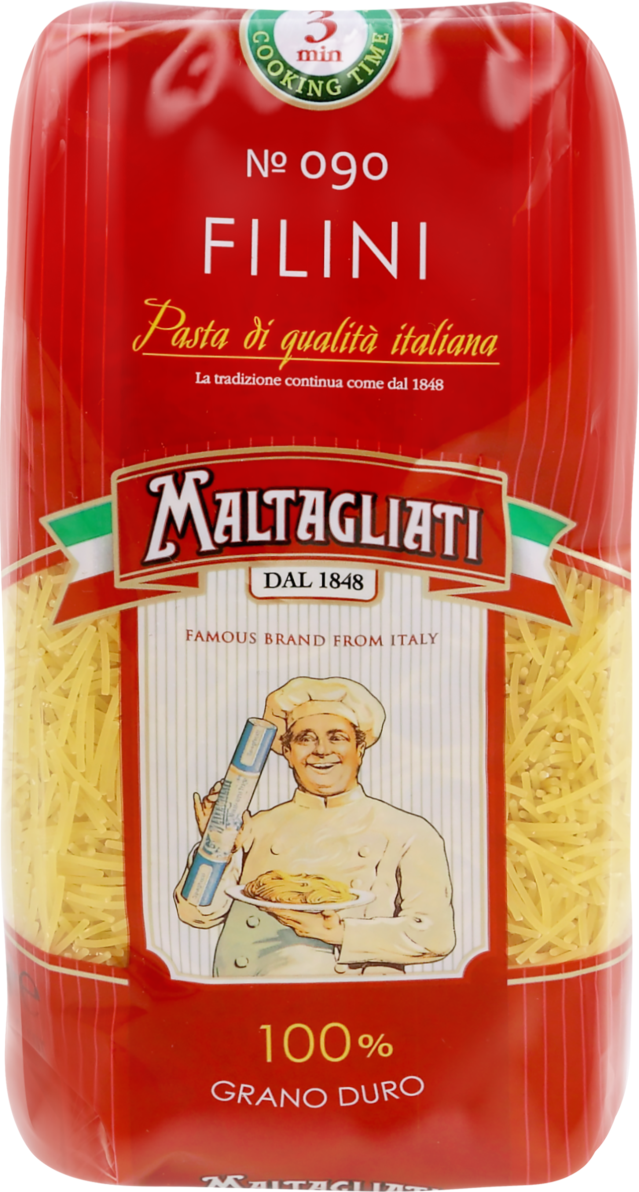 Изображение товара Макароны MALTAGLIATI  Filini № 090, 450г