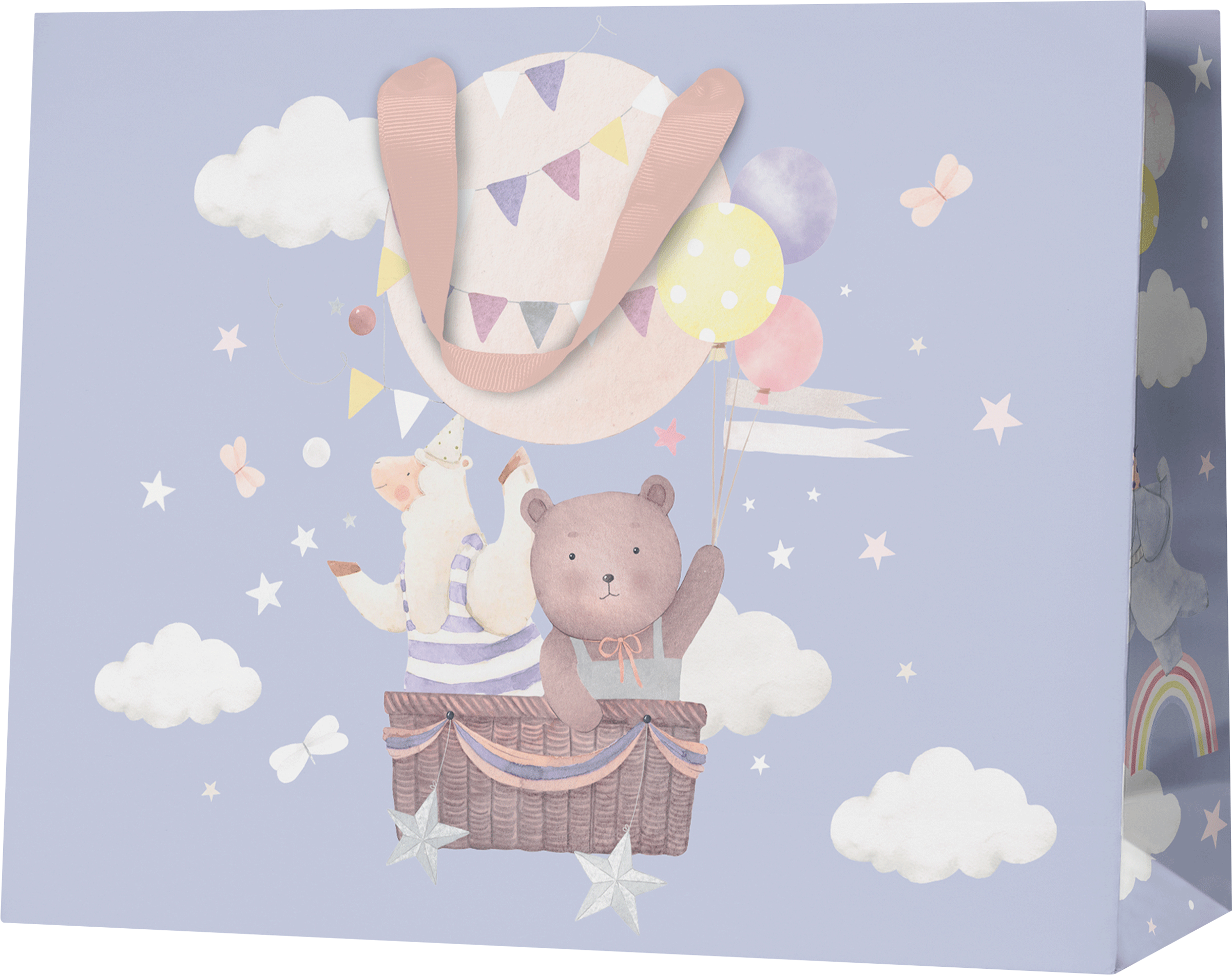 Изображение товара Пакет подарочный Kids 40,5х30,5х15,5см для упаковки подарков