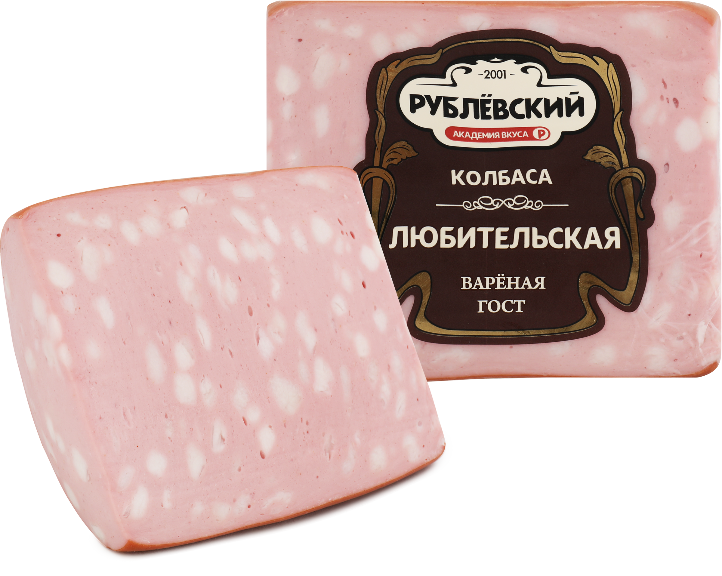 Изображение товара Колбаса вареная РУБЛЁВСКИЙ Любительская, категория А, 400г