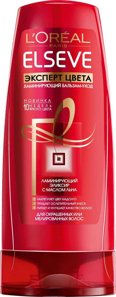 Изображение товара Бальзам-ополаскиватель ELSEVE Цвет и блеск 200мл для окрашенных волос