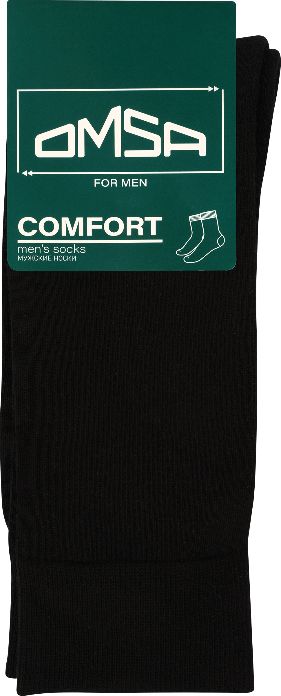 Изображение товара Мужские теплые носки OMSA Comfort 303 из хлопка с микроплюшем, размеры 39-47