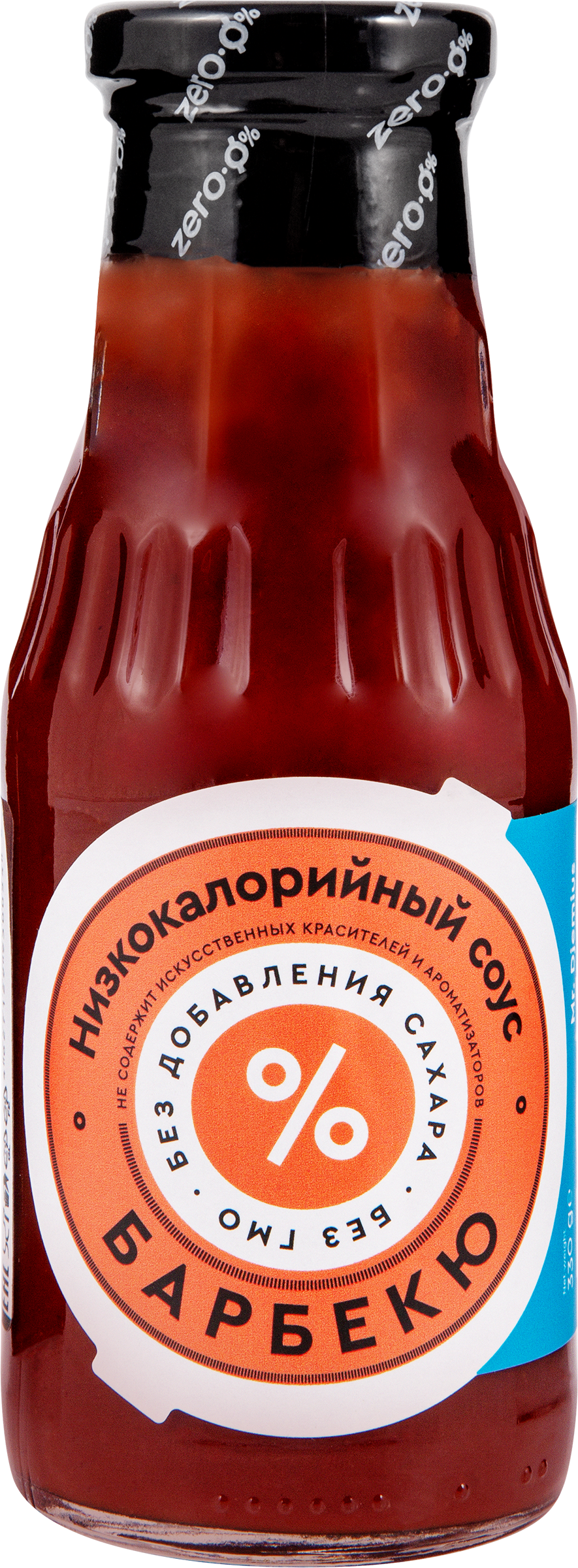 Изображение товара Соус MR.DJEMIUS ZERO Барбекю, низкокалорийный без сахара, 330г