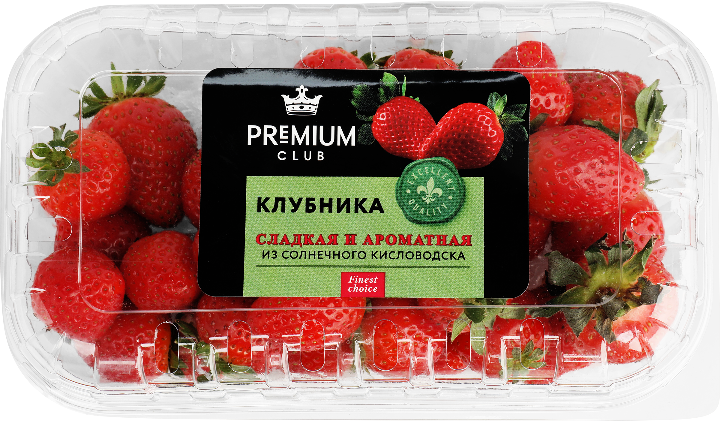 Изображение товара Клубника PREMIUM CLUB Фермерская 350г свежая натуральная ягода Россия