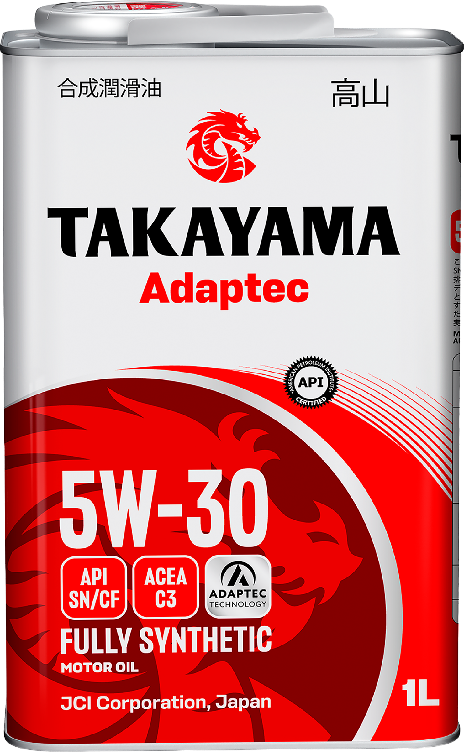 Изображение товара Масло моторное TAKAYAMA синтетическое SAE 5W-30 API SN/СF С3 1л