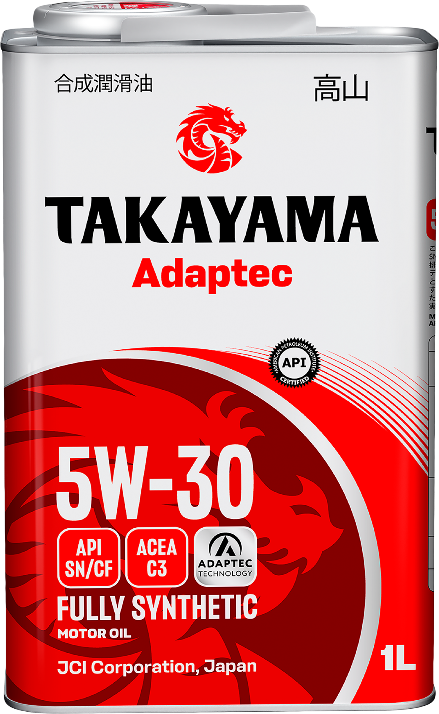 Изображение товара Масло моторное TAKAYAMA синтетическое SAE 5W-30 API SN/СF С3 1л