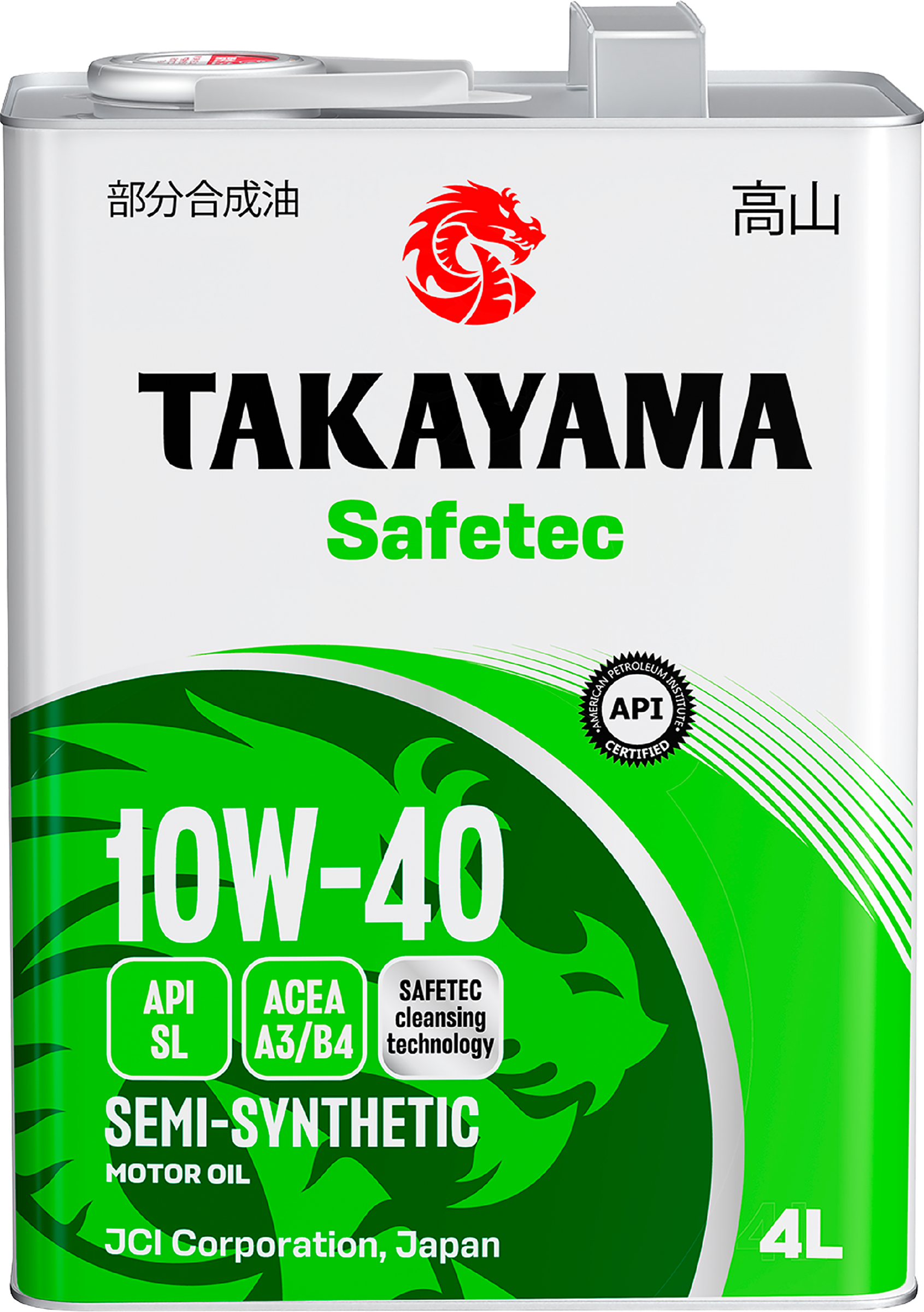 Изображение товара Масло моторное TAKAYAMA полусинтетическое SAE 10W-40 API SL/CF, 4л