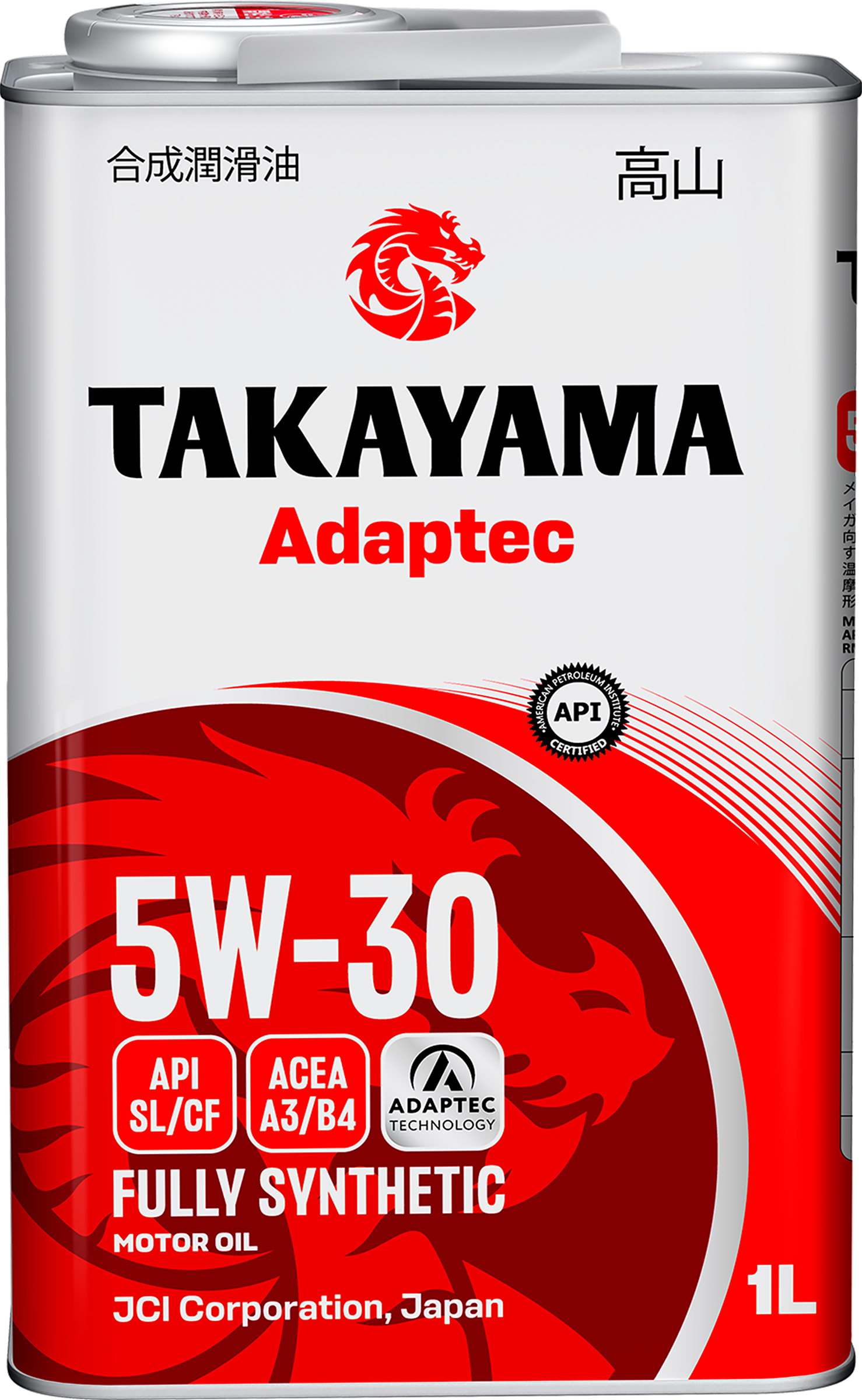 Изображение товара Масло моторное TAKAYAMA синтетическое SAE 5W-30 API SL/CF 1л