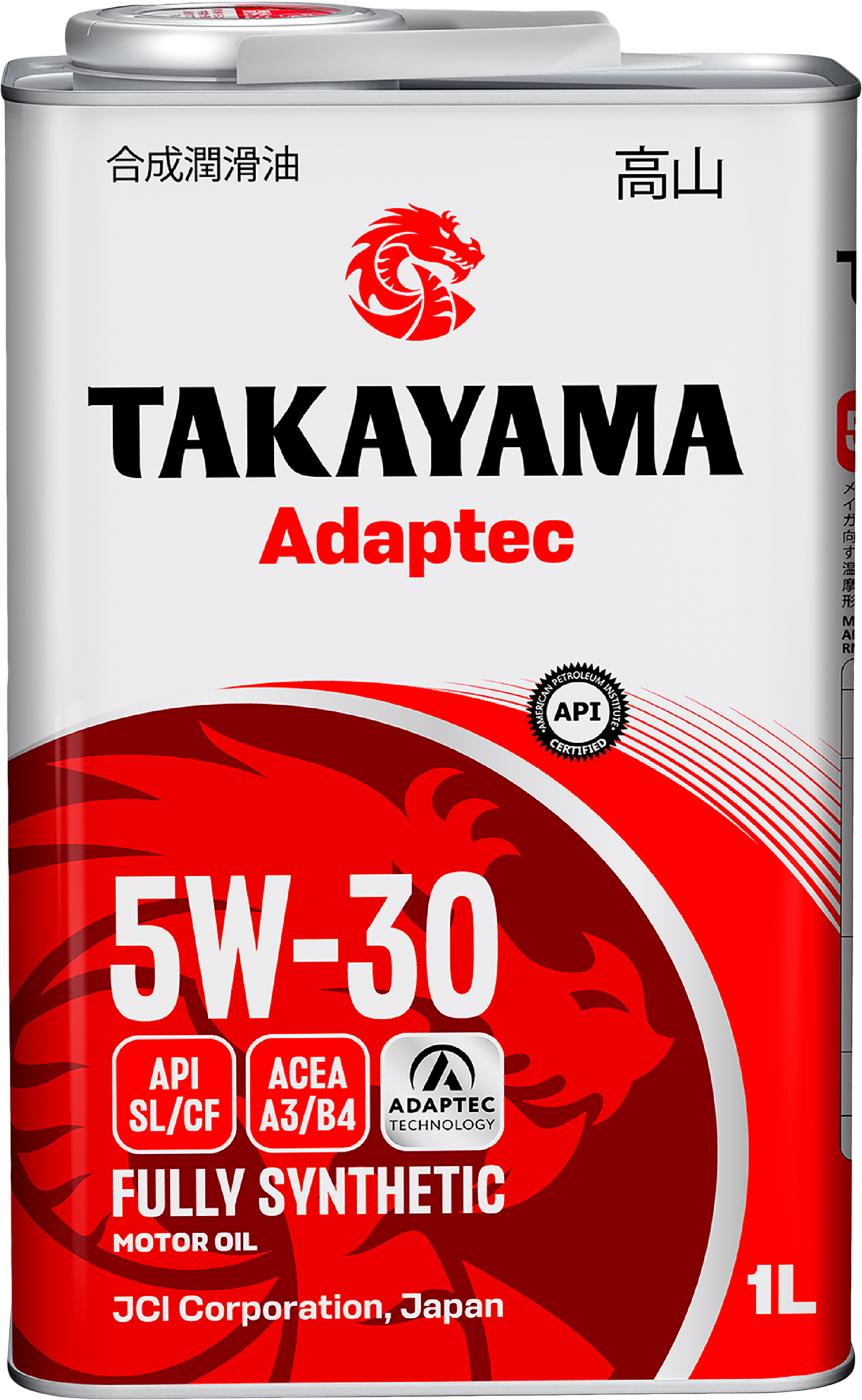 Изображение товара Масло моторное TAKAYAMA синтетическое SAE 5W-30 API SL/CF 1л