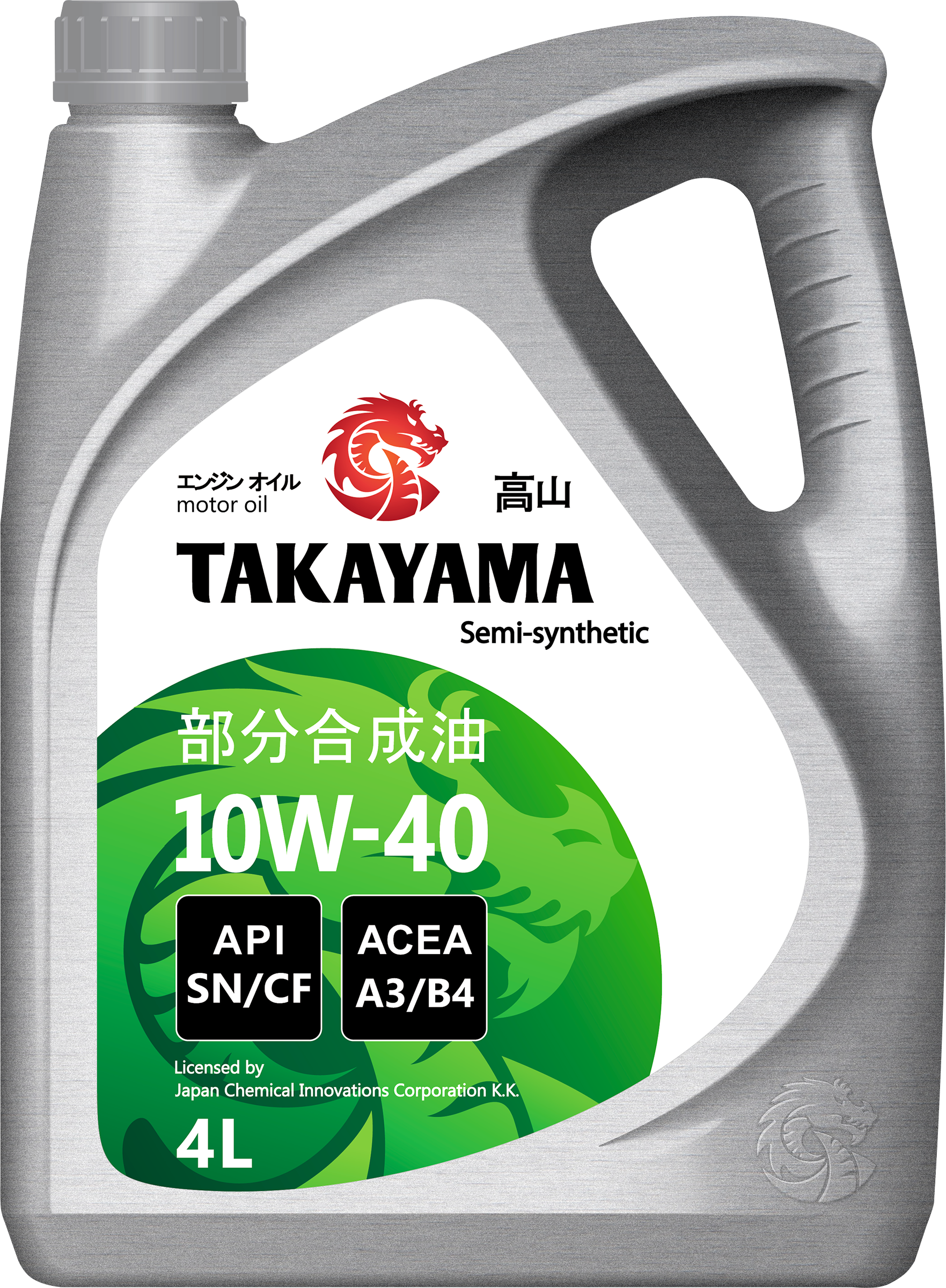 Изображение товара Масло моторное TAKAYAMA полусинтетическое 10W-40 4л API SN/CF