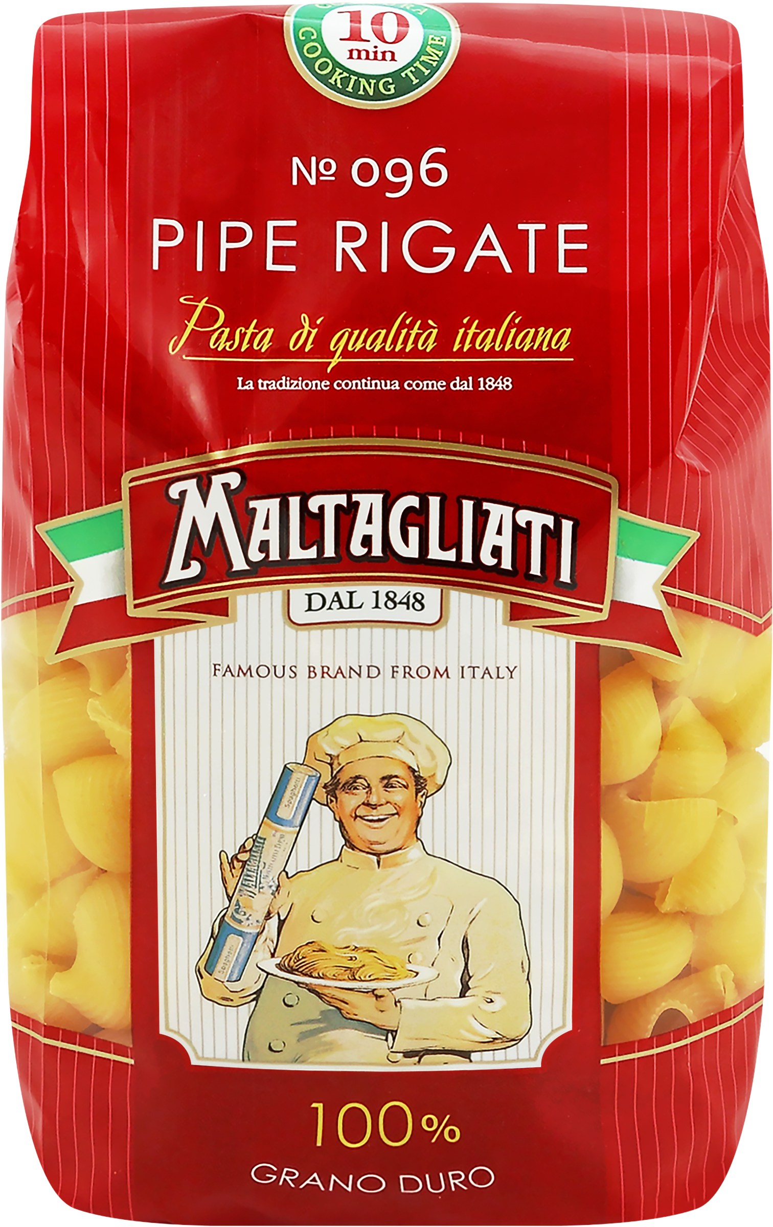 Изображение товара Макароны MALTAGLIATI Рожок крупный, 450г