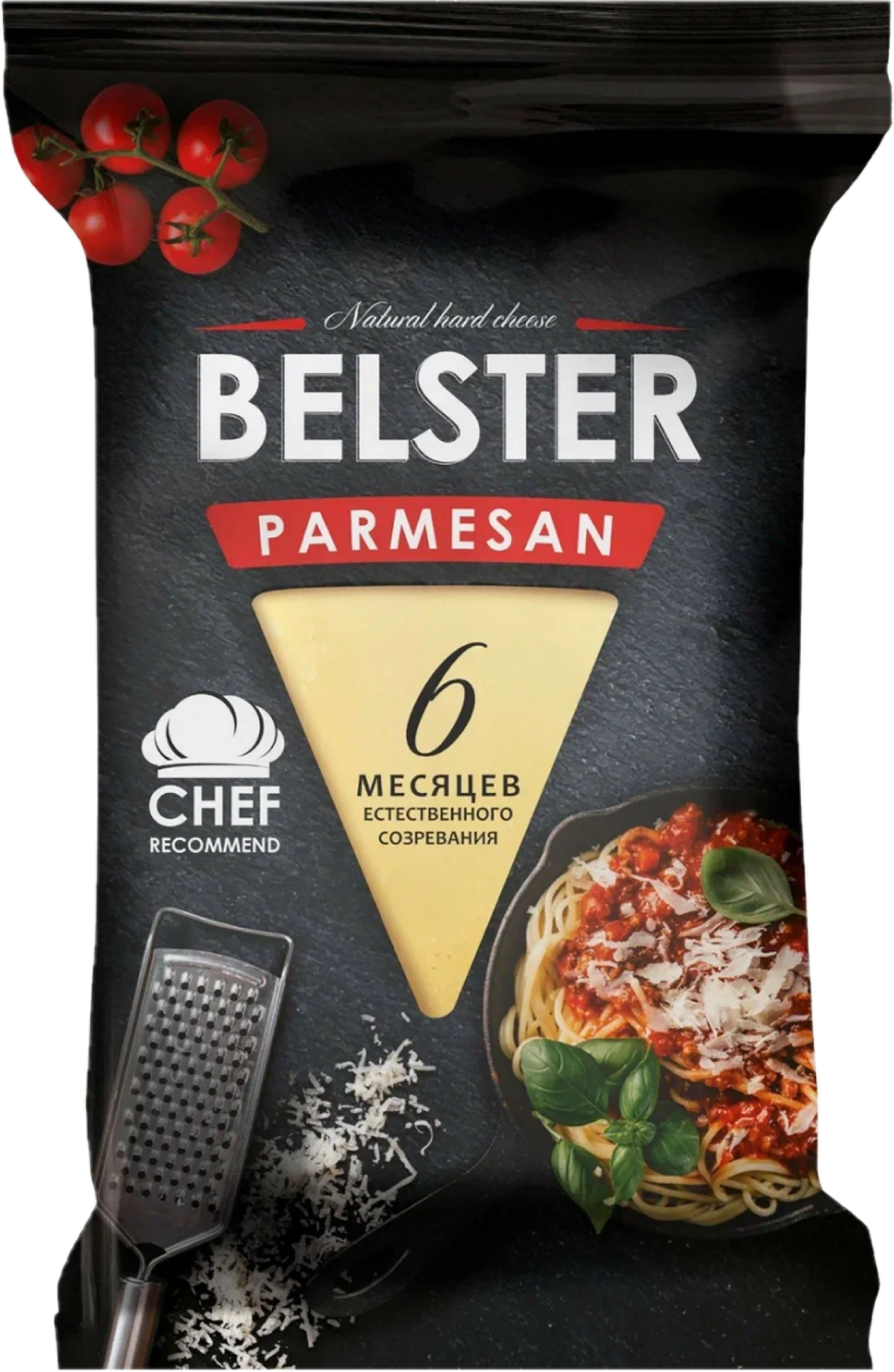 Изображение товара Сыр твердый BELSTER Parmesan 40%, без змж, 195г