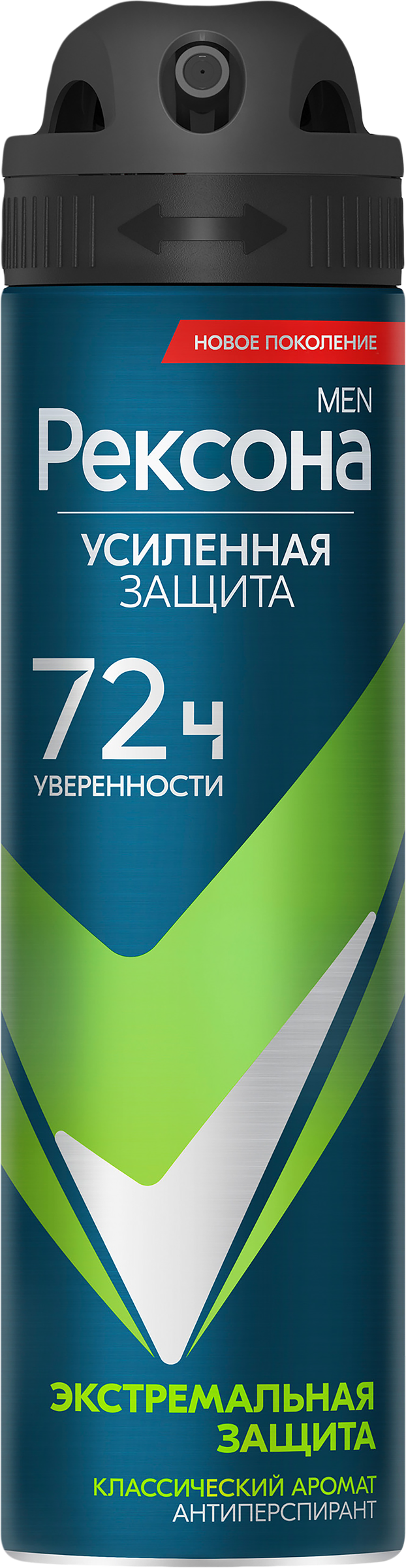 Изображение товара Антиперспирант-спрей мужской РЕКСОНА Men Экстремальная защита 150мл