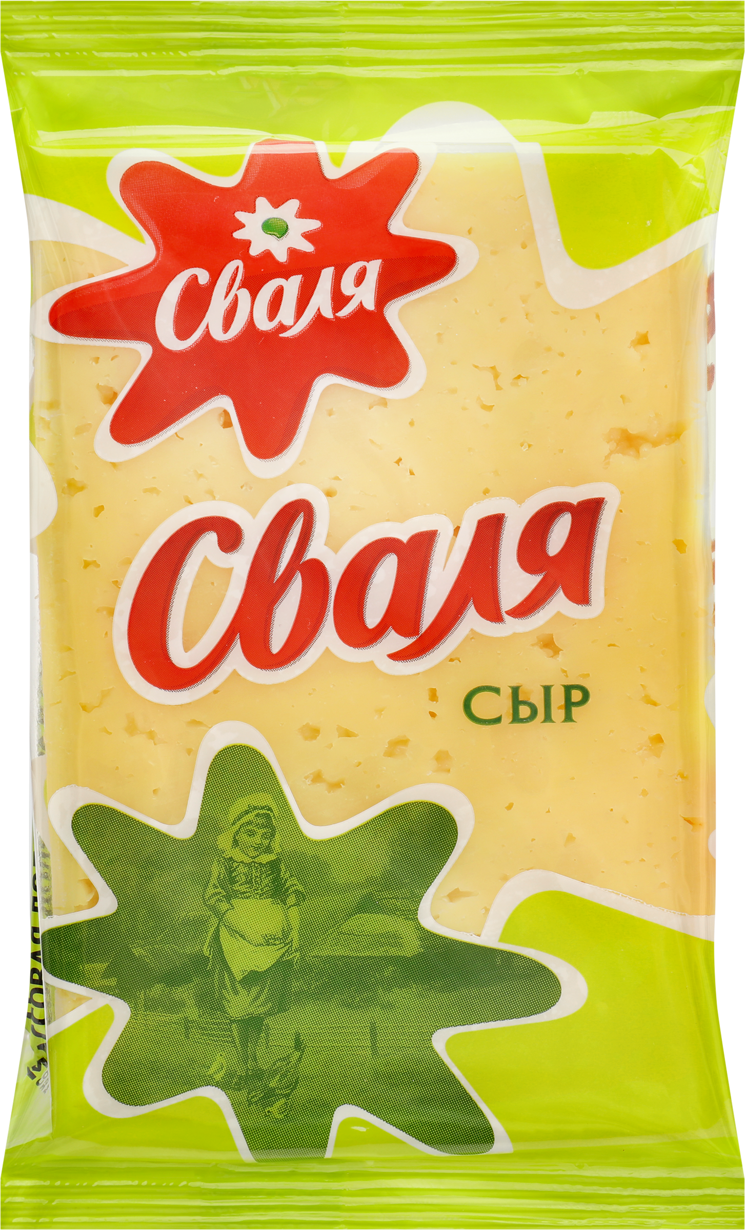 Изображение товара Сыр СВАЛЯ Тильзитер 45%, без змж, 180г