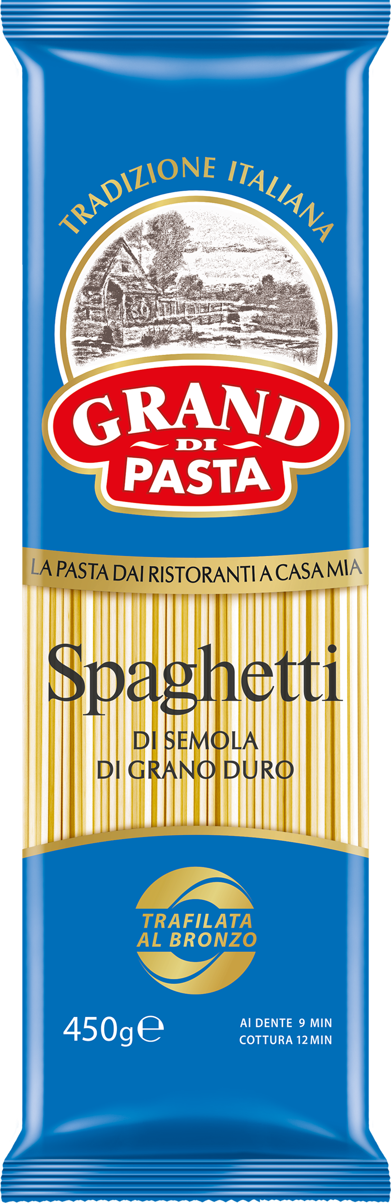 Изображение товара Макароны GRAND DI PASTA Спагетти, 450г
