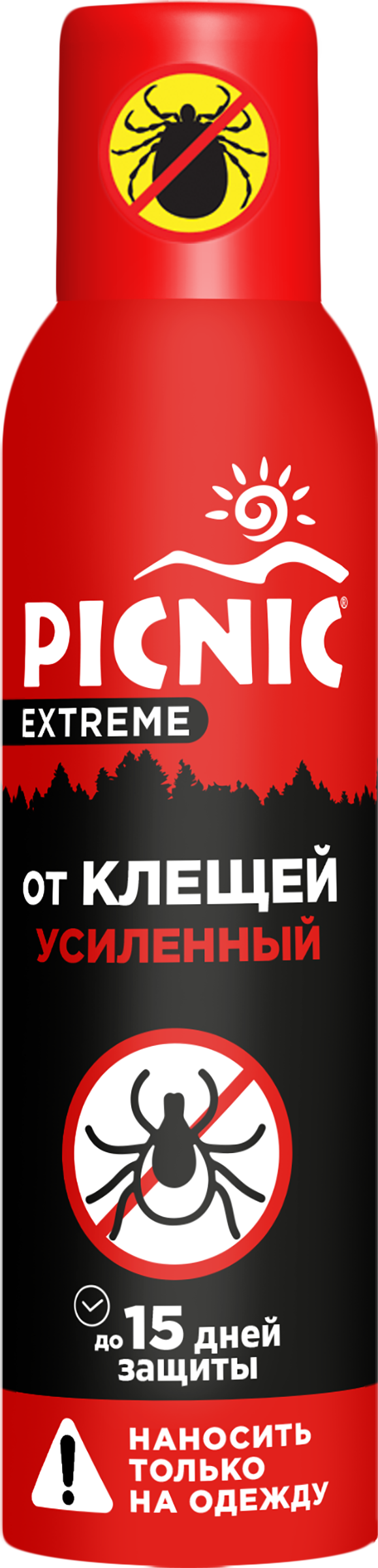 Изображение товара Аэрозоль от клещей PICNIC Extreme, 150мл